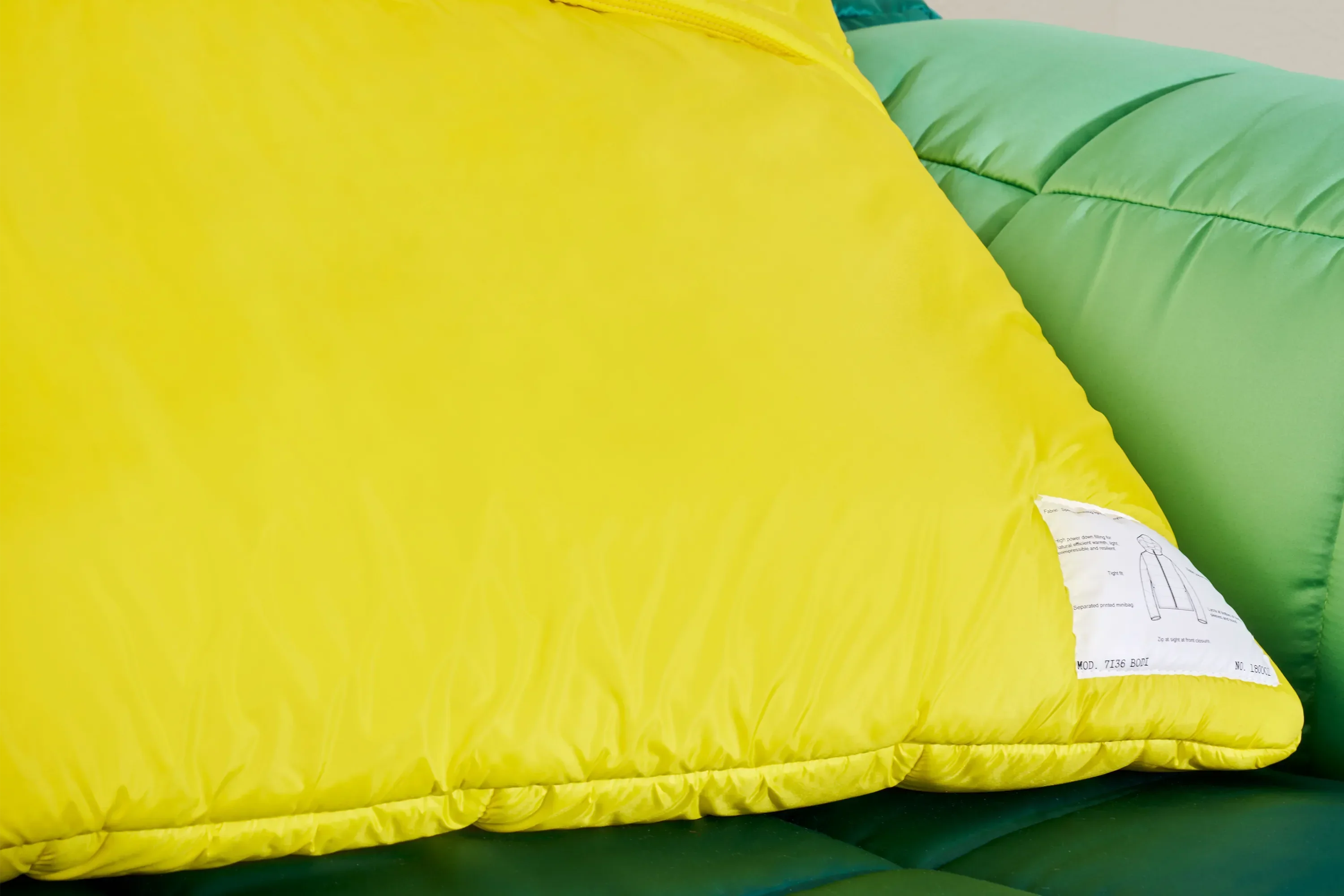 jumbo pillow - block - stripes gem - 100cm x 100cm - Image 4