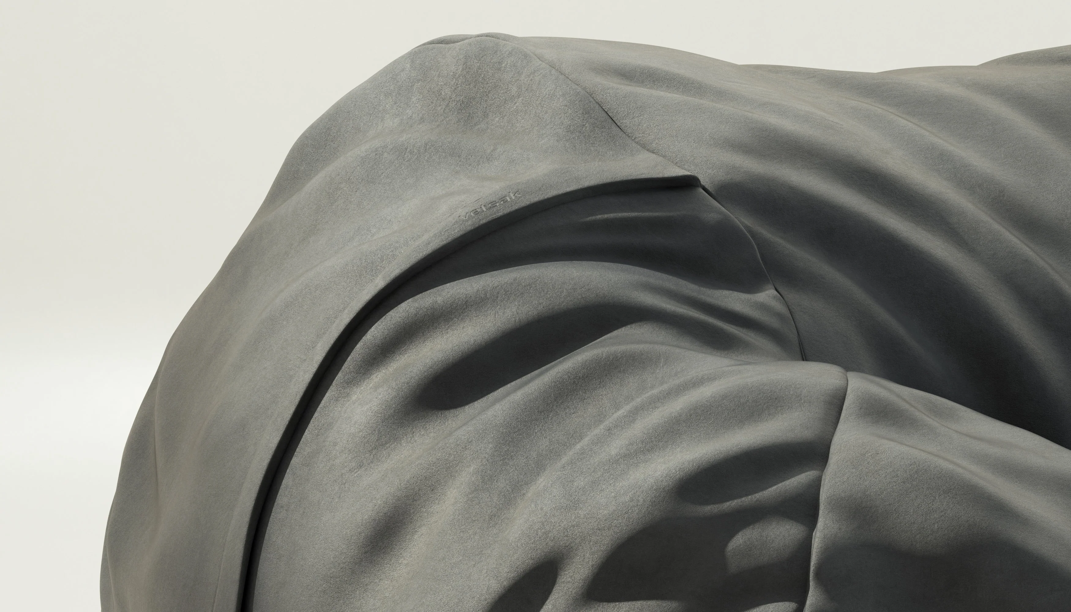 vetsak | Zitzak Large - Leather - Dark Grey - Image 3