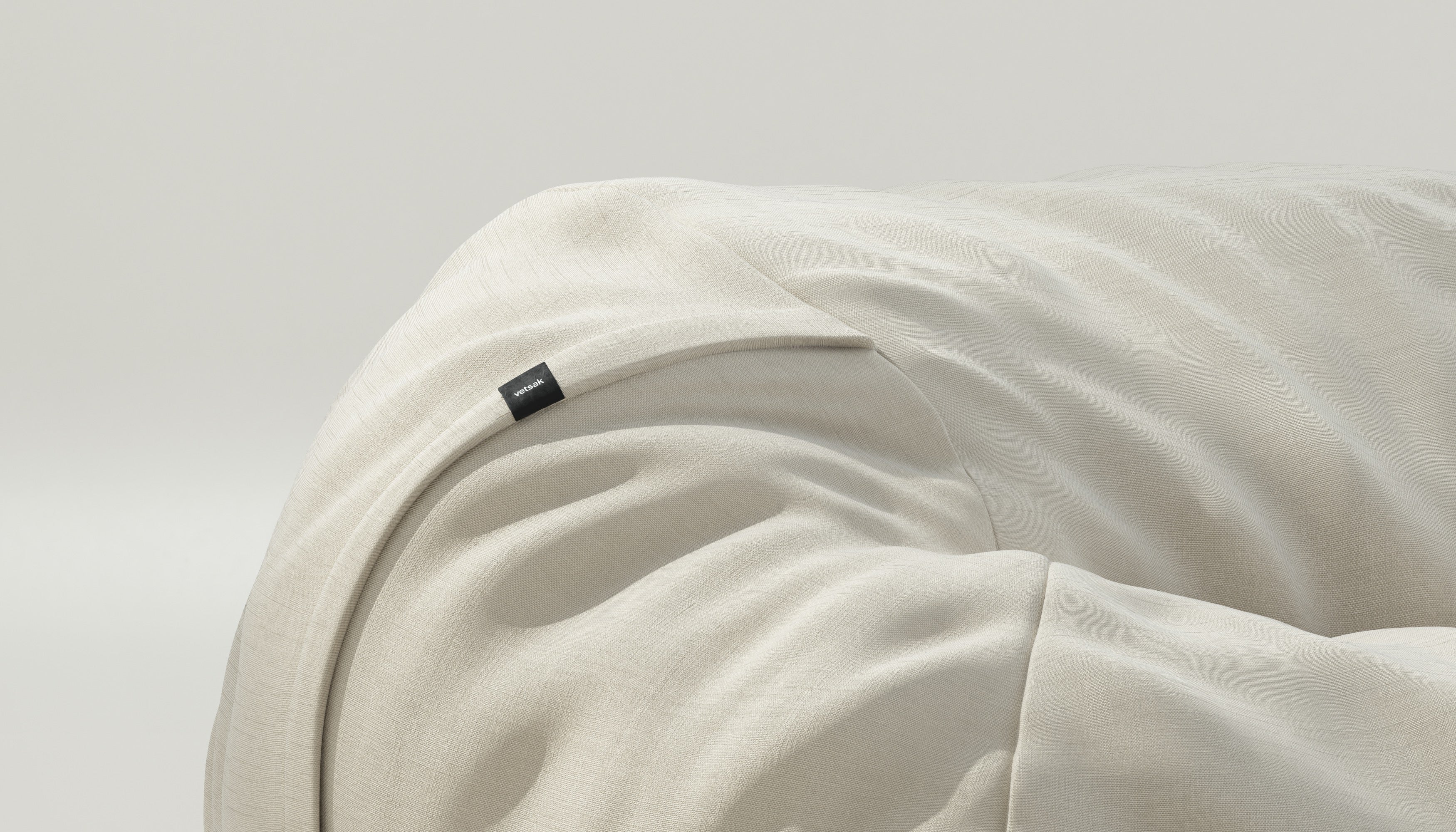 vetsak | Zitzak Medium - Pique - Beige - Image 3