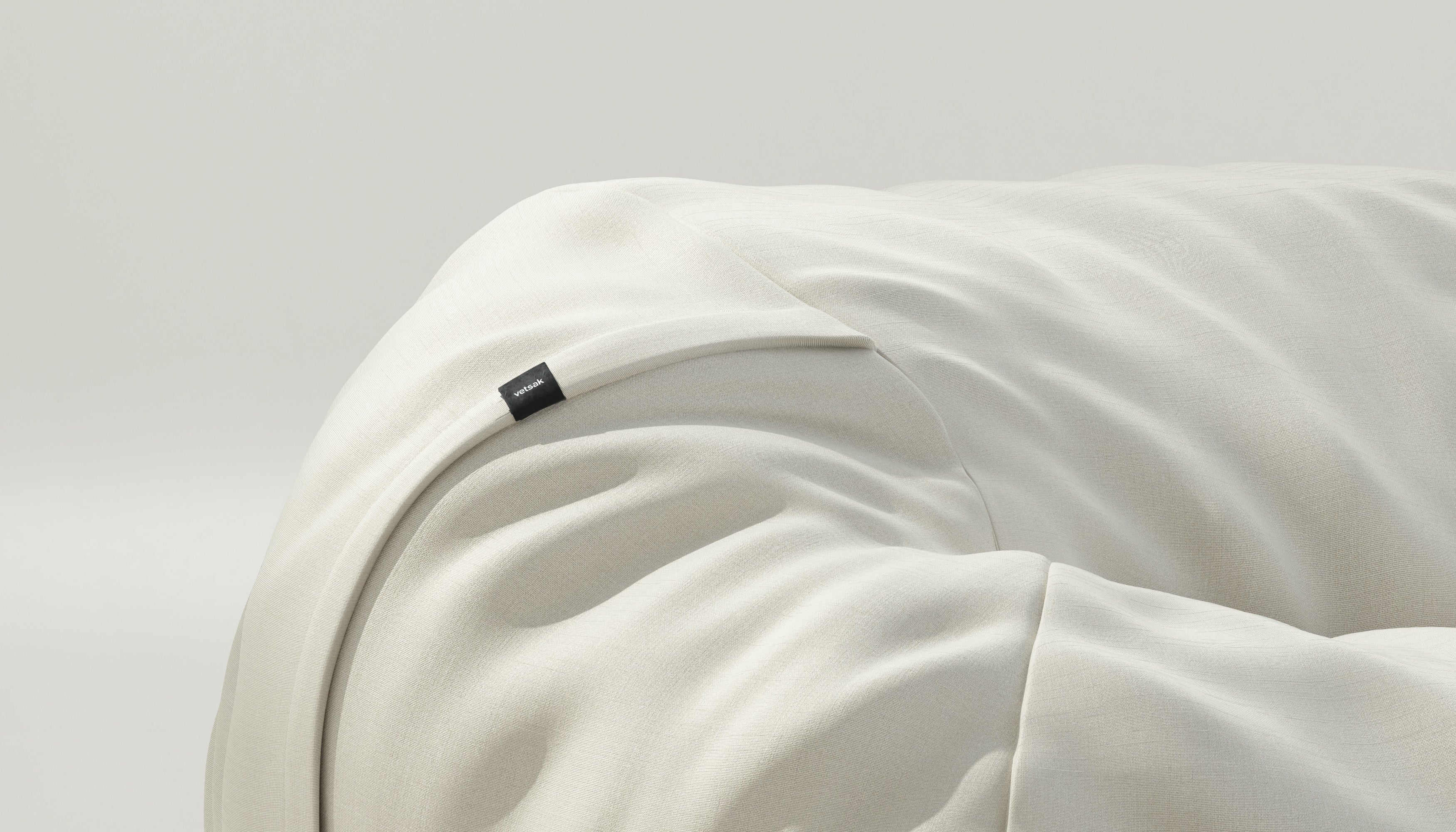 vetsak | Zitzak Medium - Pique - Creme - Image 3