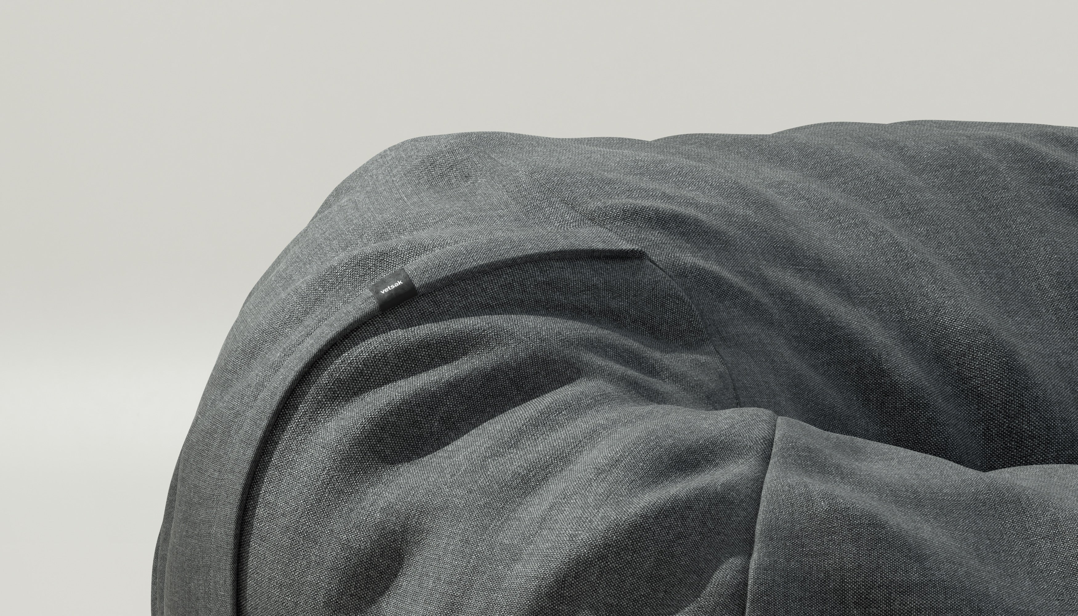 vetsak | Zitzak Medium - Pique - Dark Grey - Image 3
