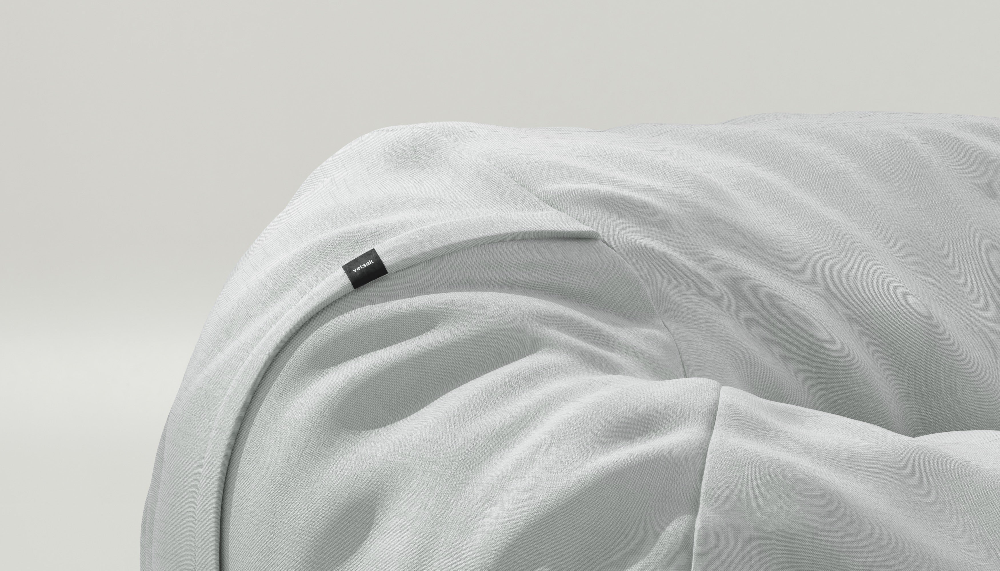 vetsak | Zitzak Medium - Pique - Light Grey - Image 3