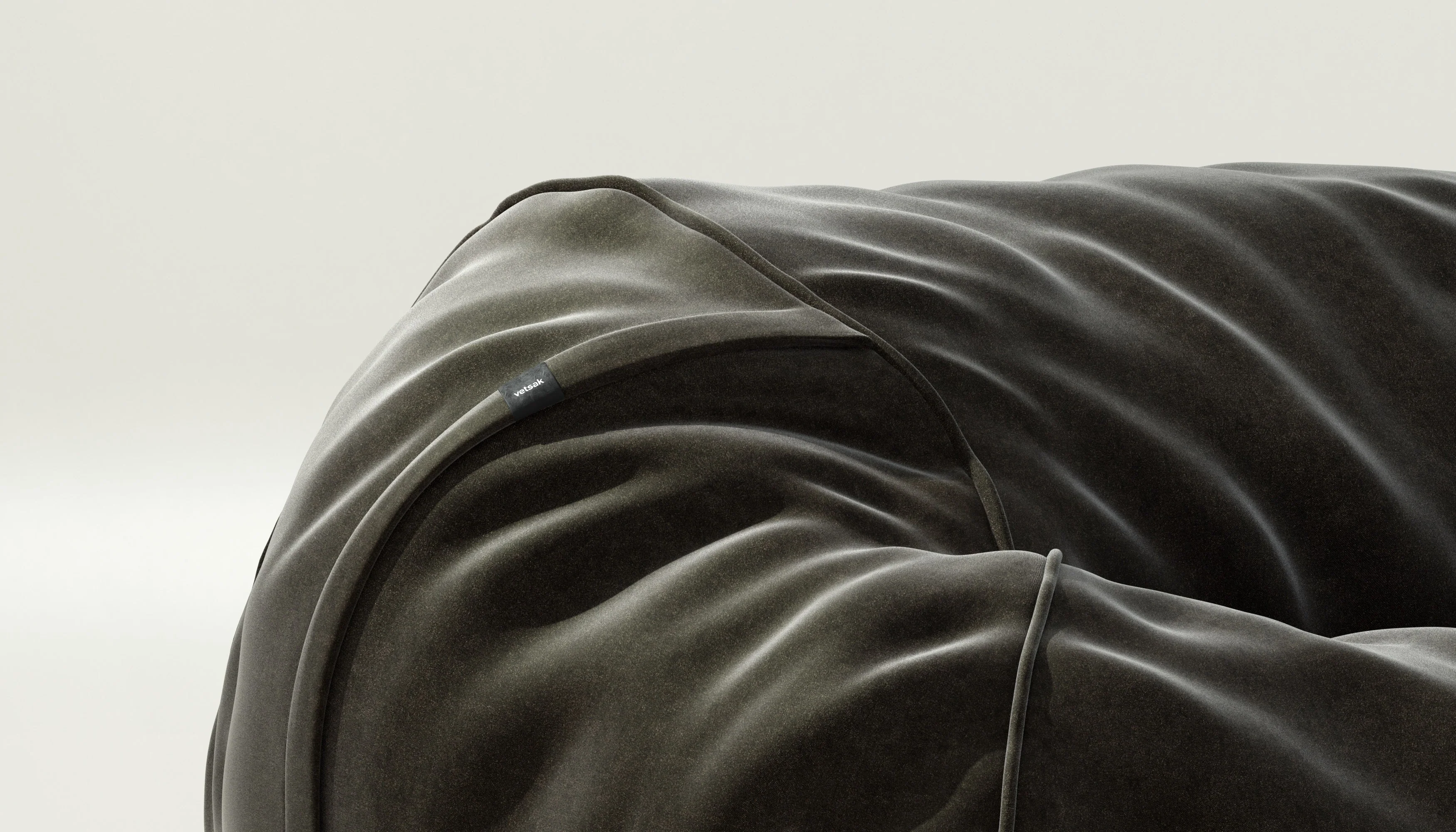 vetsak | Zitzak Medium - Suave - Anthracite - Image 3