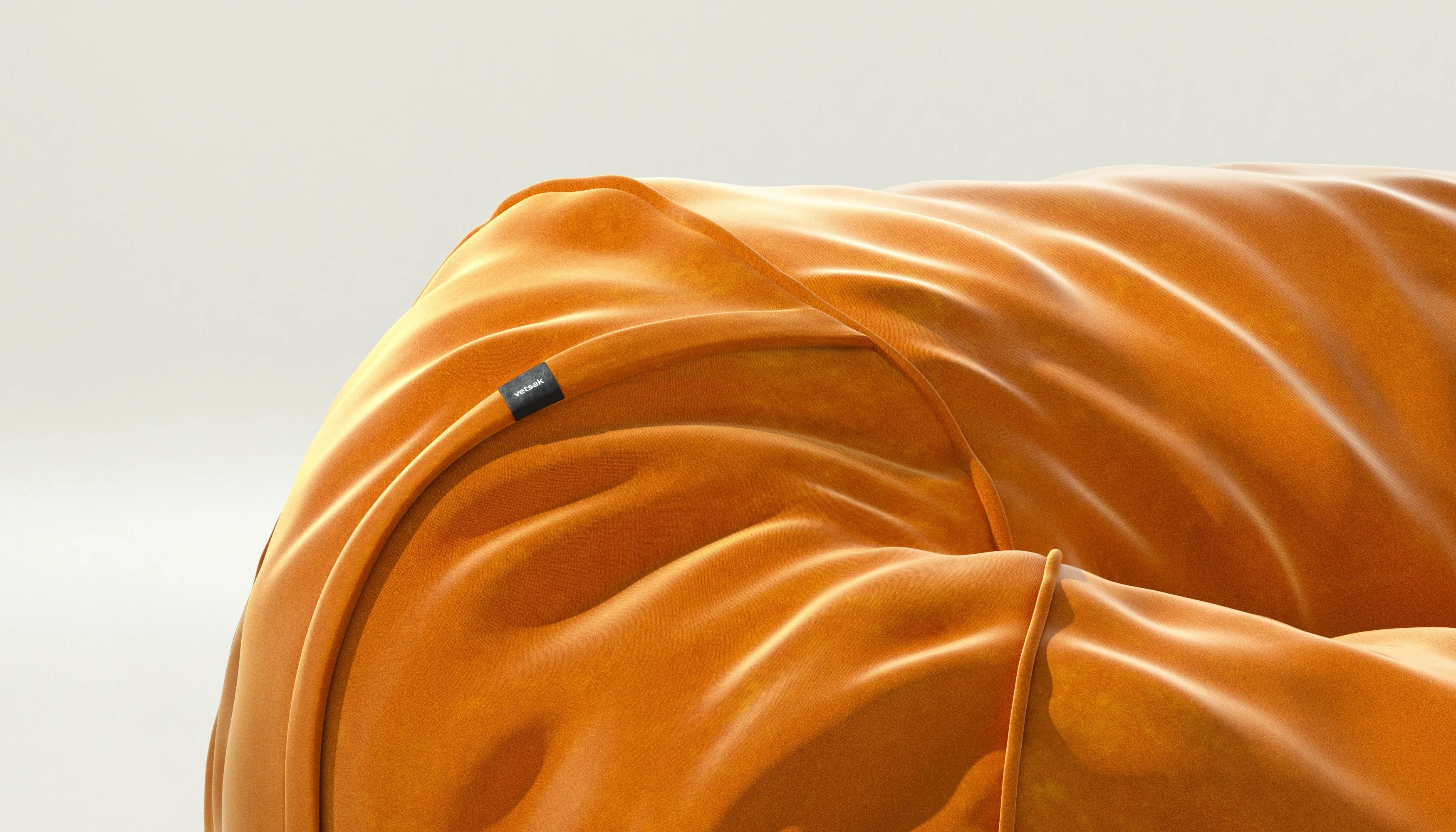 vetsak | Zitzak Medium - Suave - Orange Blaze - Image 3