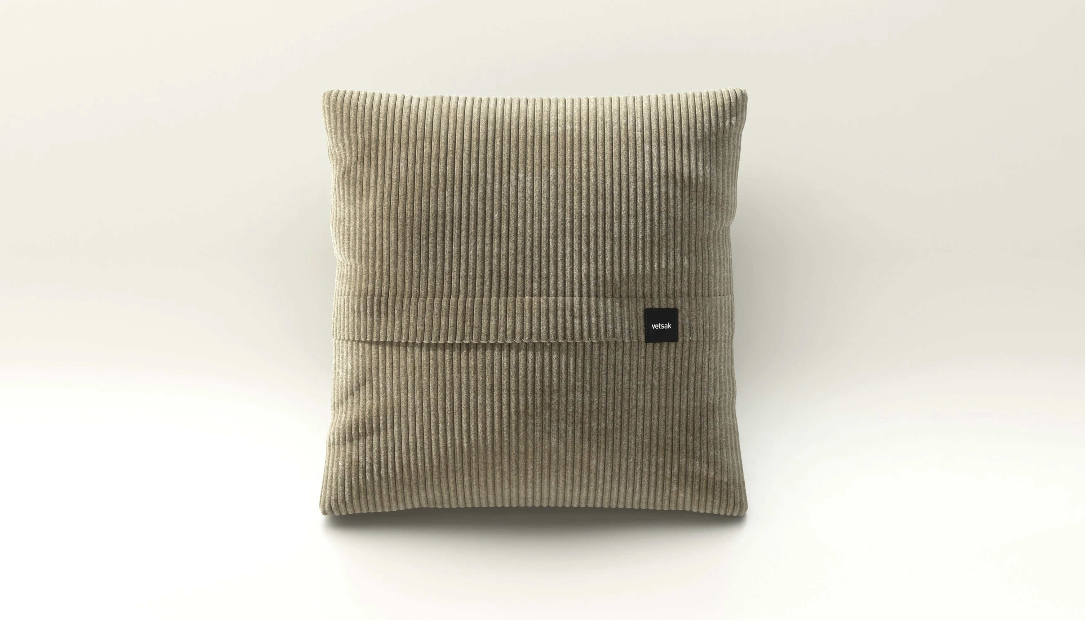 vetsak | Big Pillow - Cord Velour - Khaki