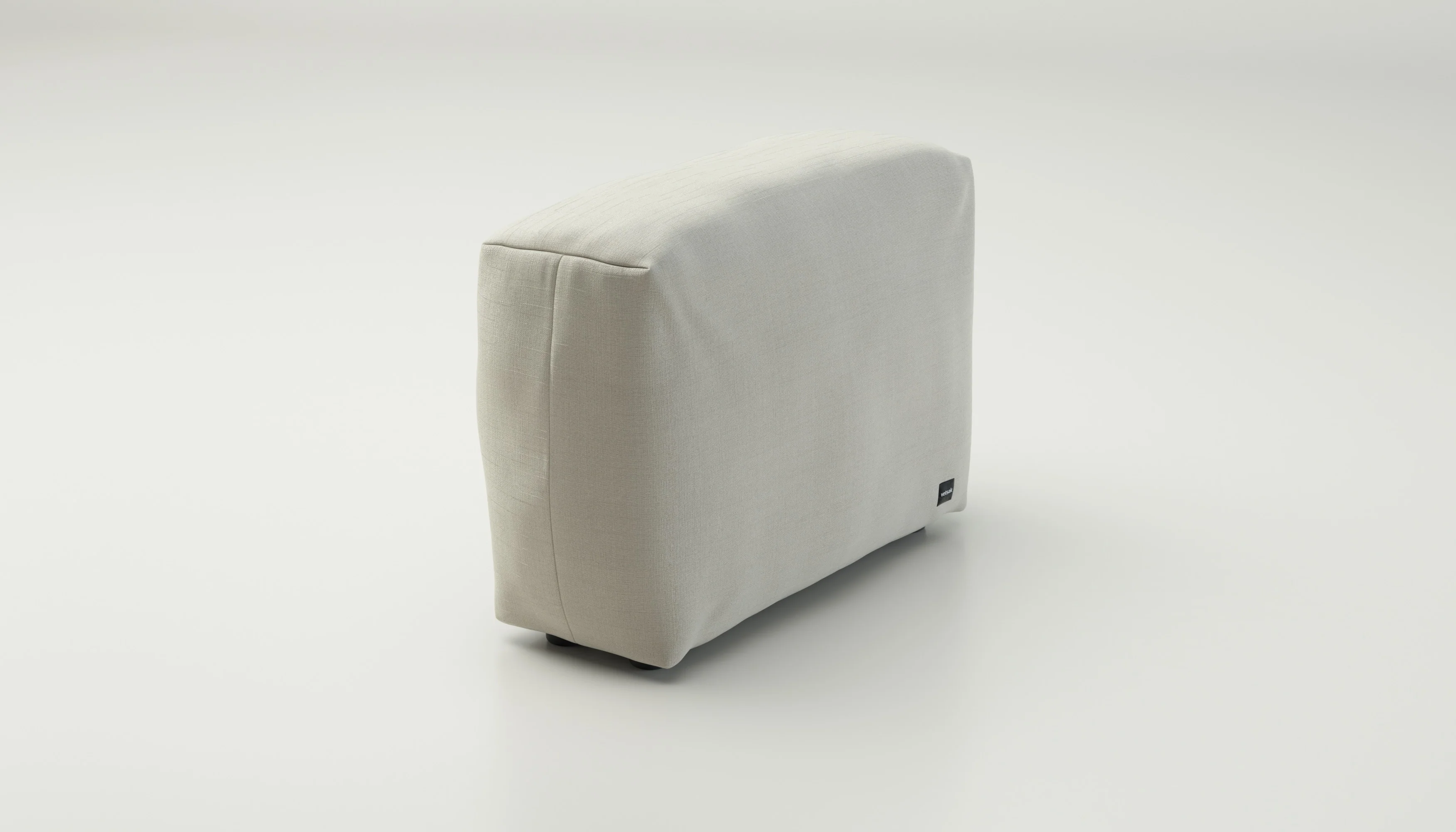vetsak | Cover Sofa Side Medium - Pique - Creme