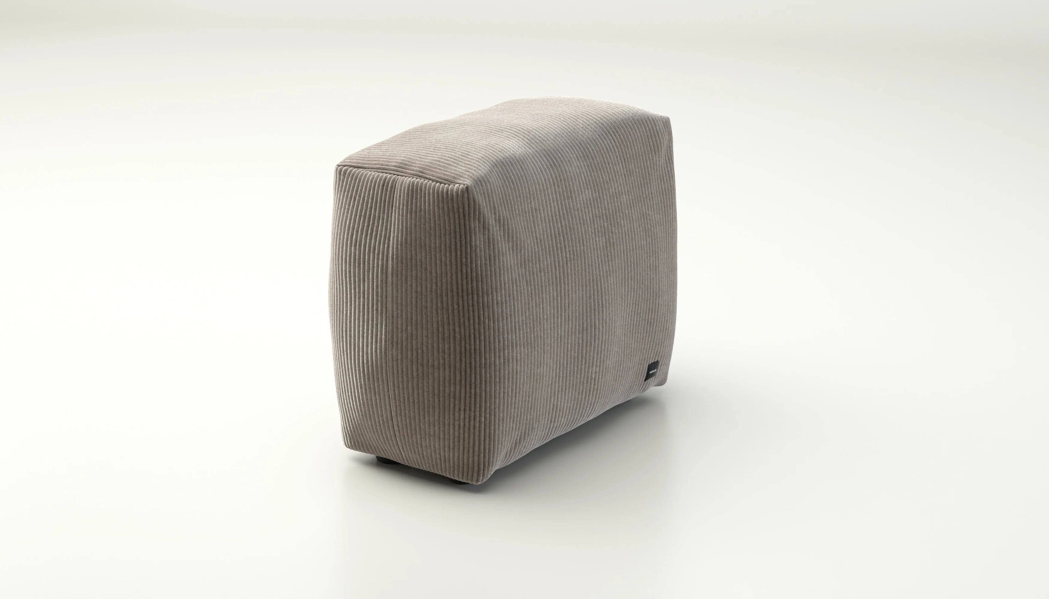 vetsak | Cover Sofa Side Small - Cord Velour - Platinum