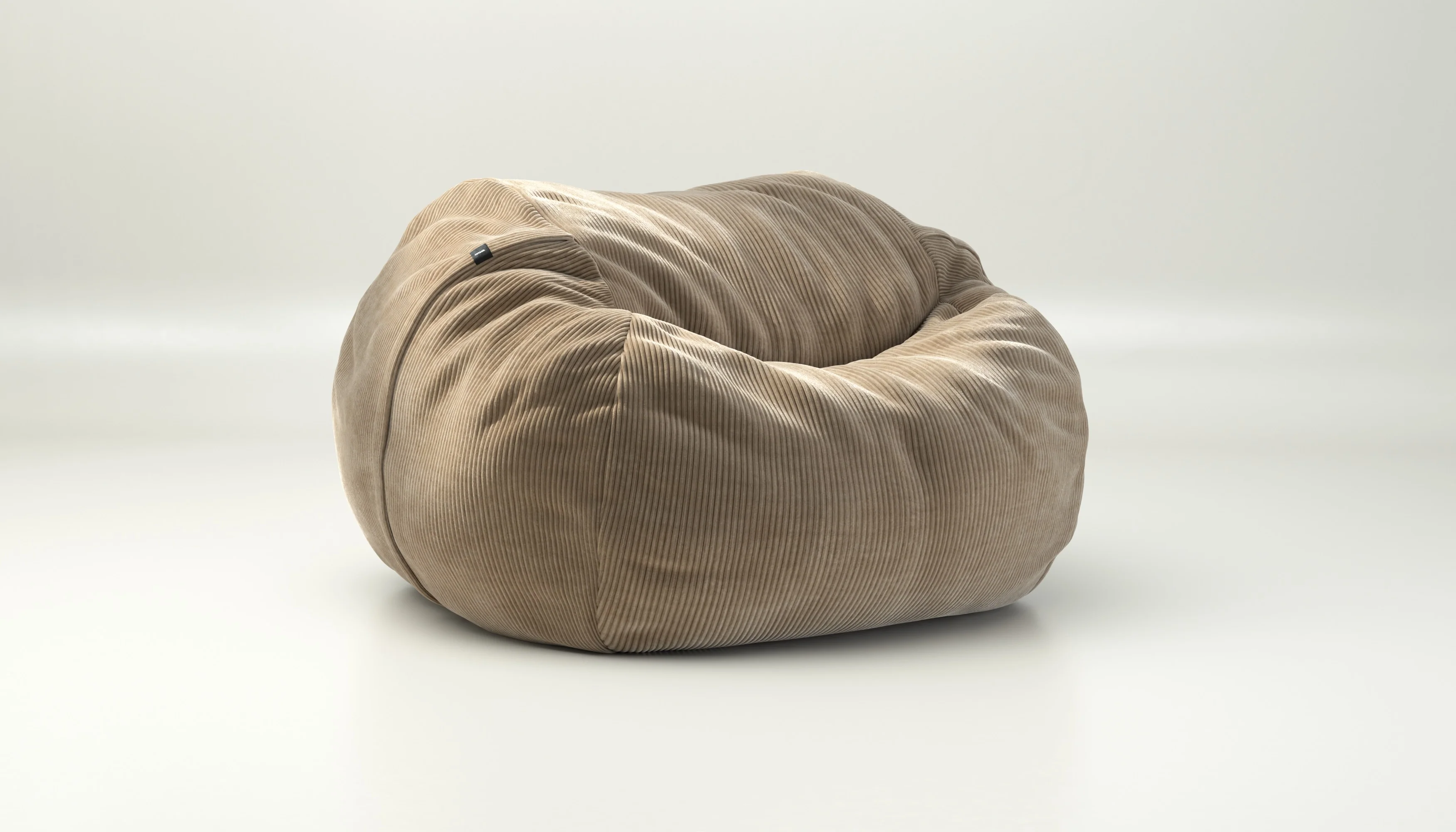 vetsak | Cover Zitzak Large - Cord Velour - Sand