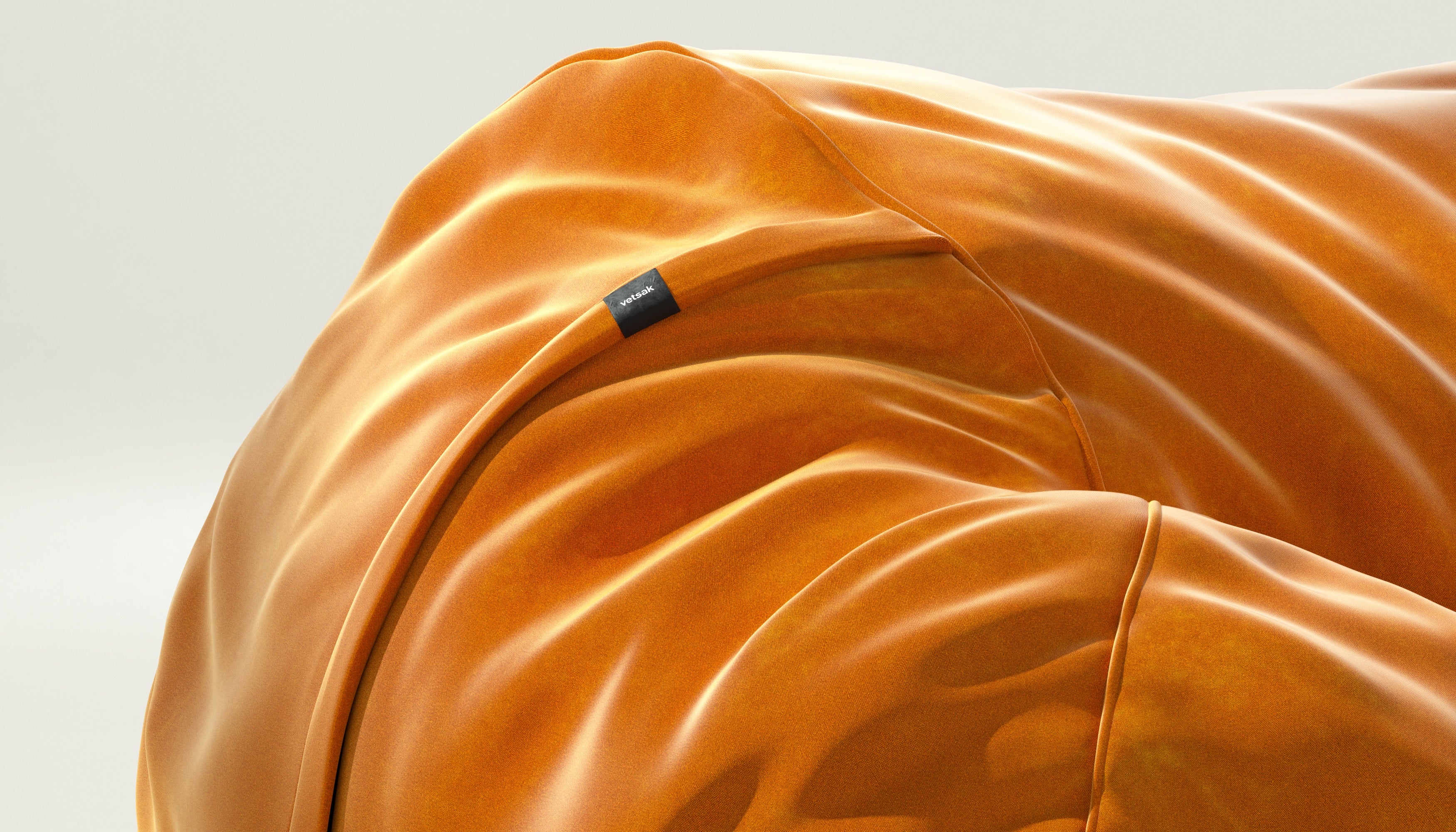 vetsak | Cover Zitzak Large - Suave - Orange Blaze - Image 3