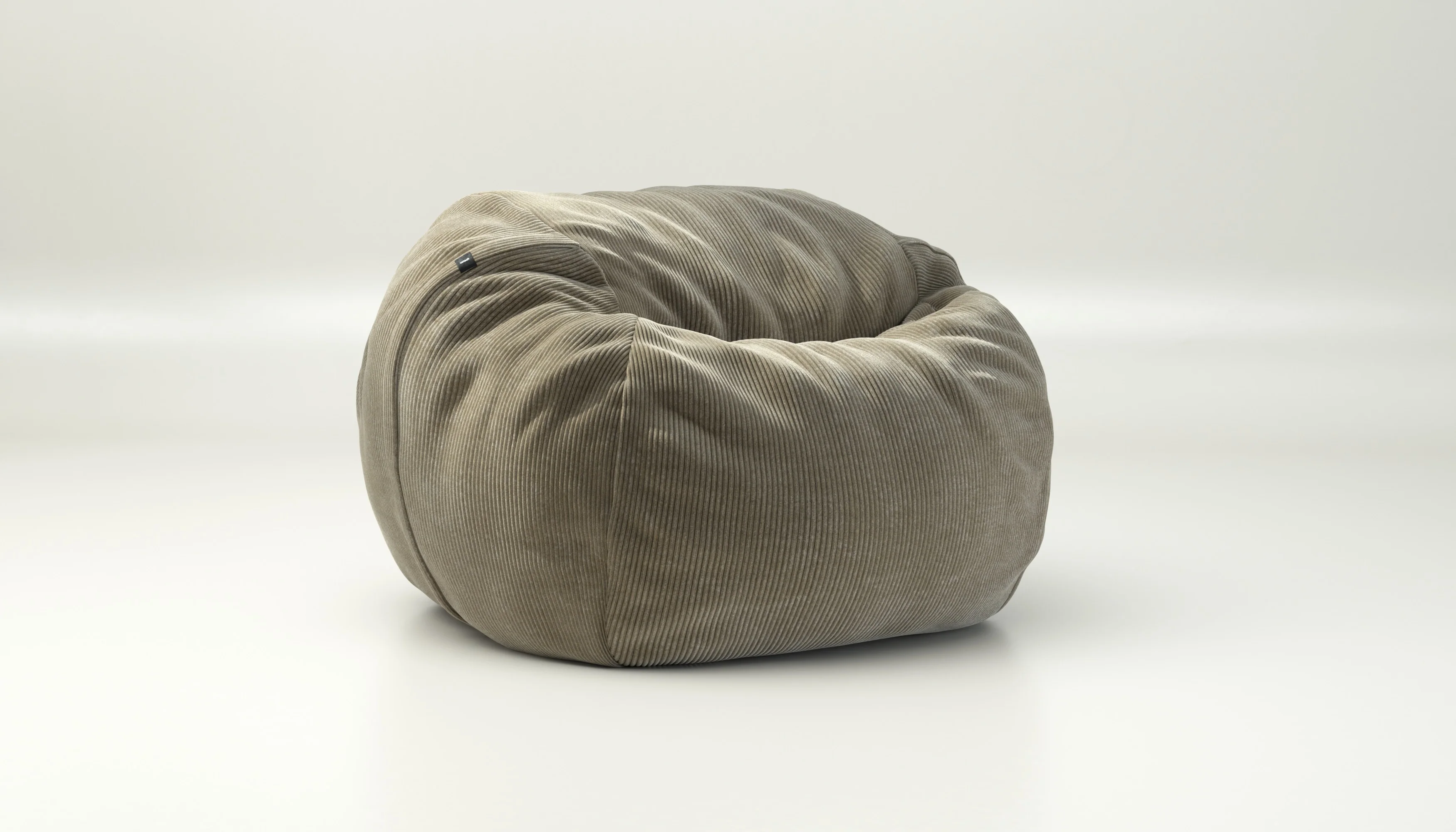 vetsak | Cover Zitzak Medium - Cord Velour - Khaki