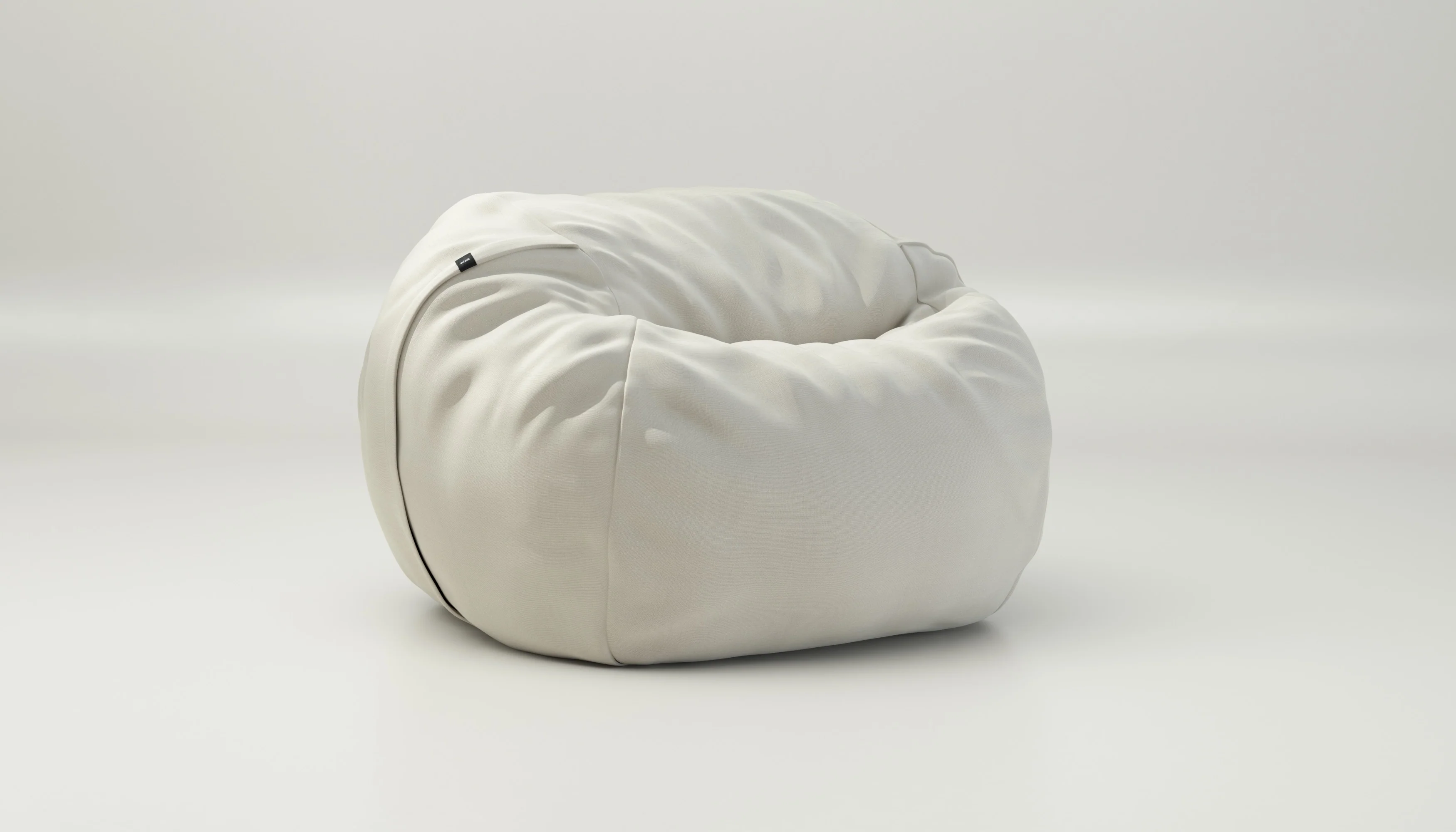 vetsak | Cover Zitzak Medium - Pique - Creme
