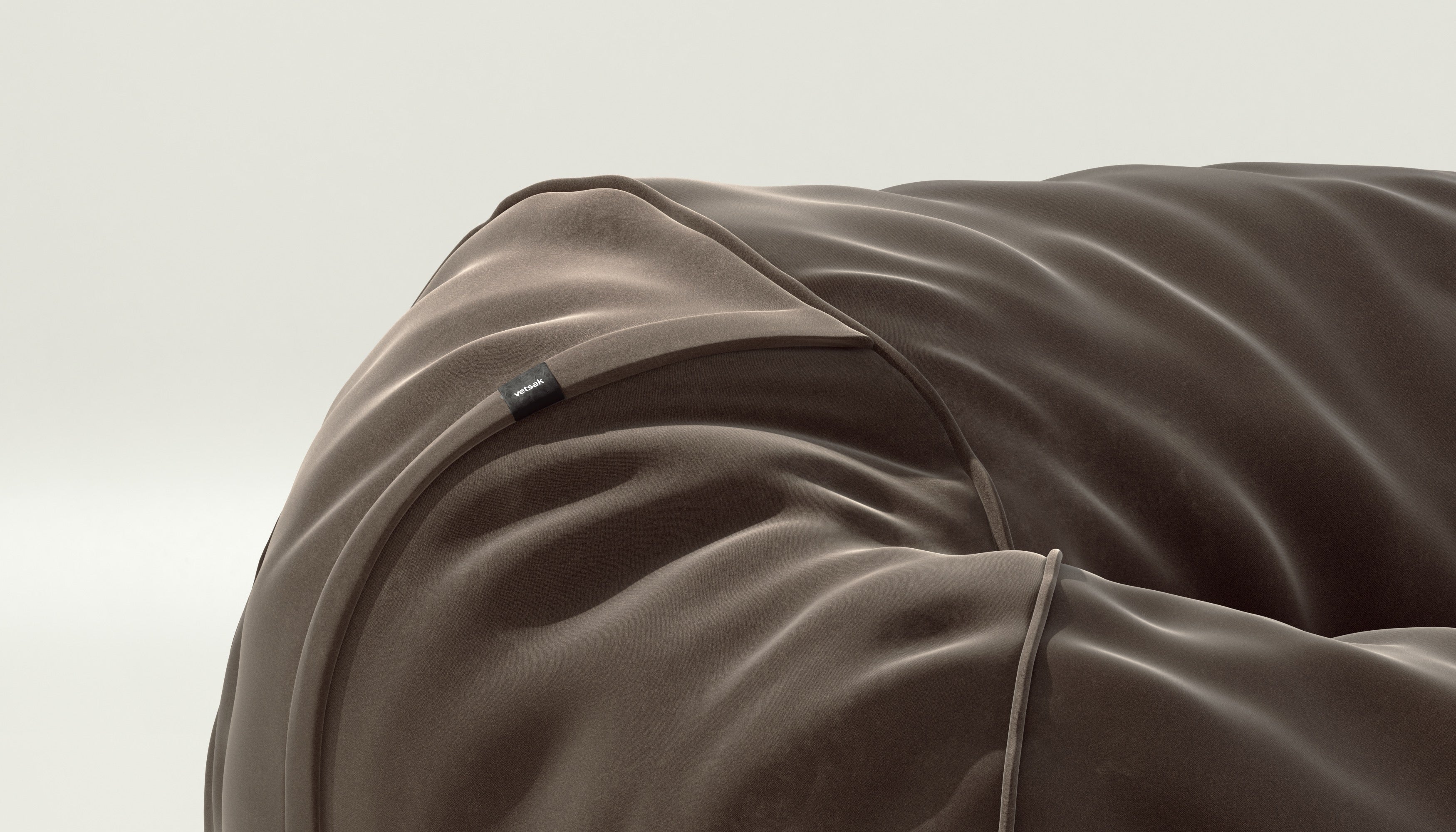 vetsak | Cover Zitzak Medium - Suave - Espresso - Image 3