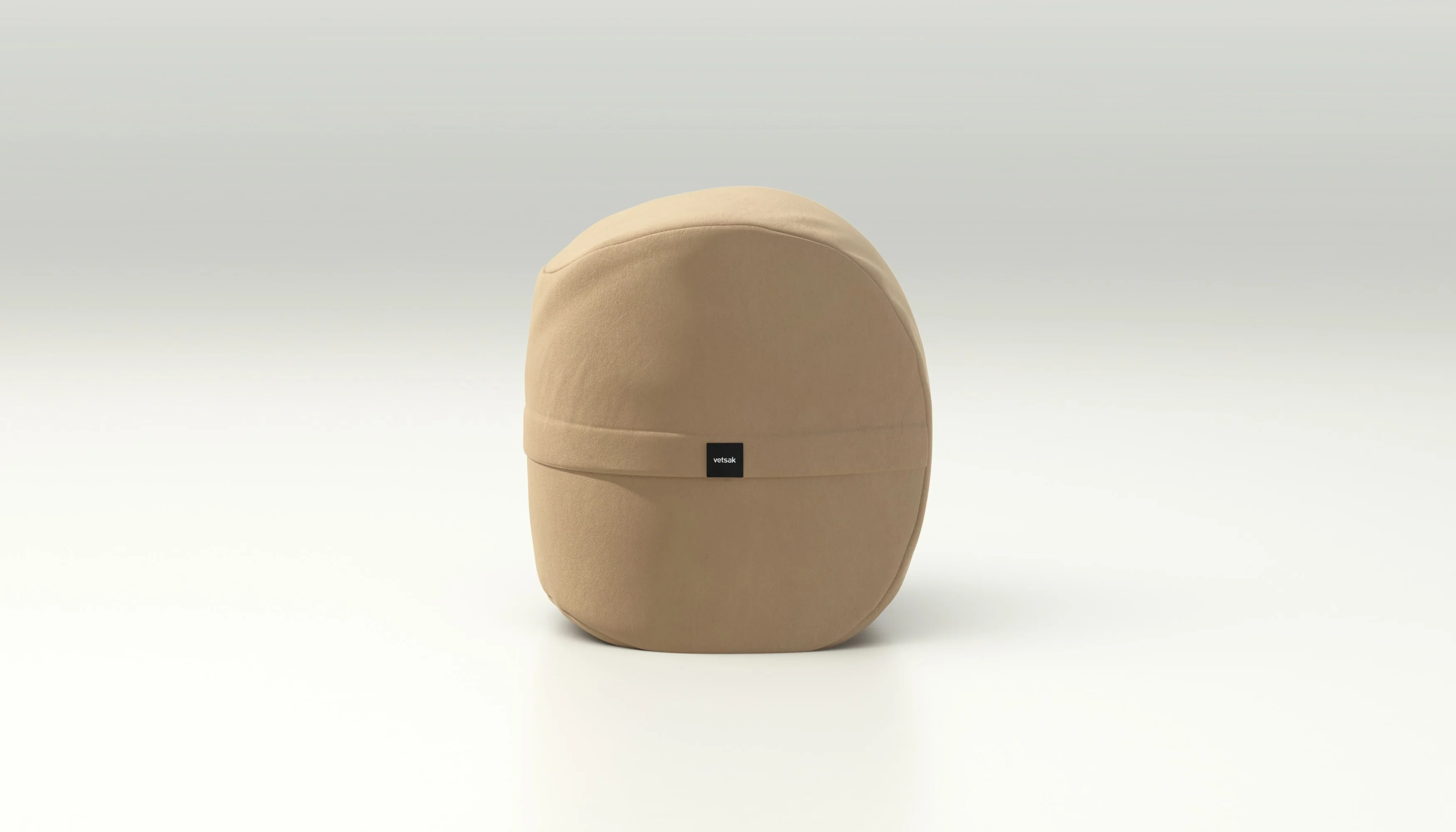 vetsak | Footsak - Leather - Beige