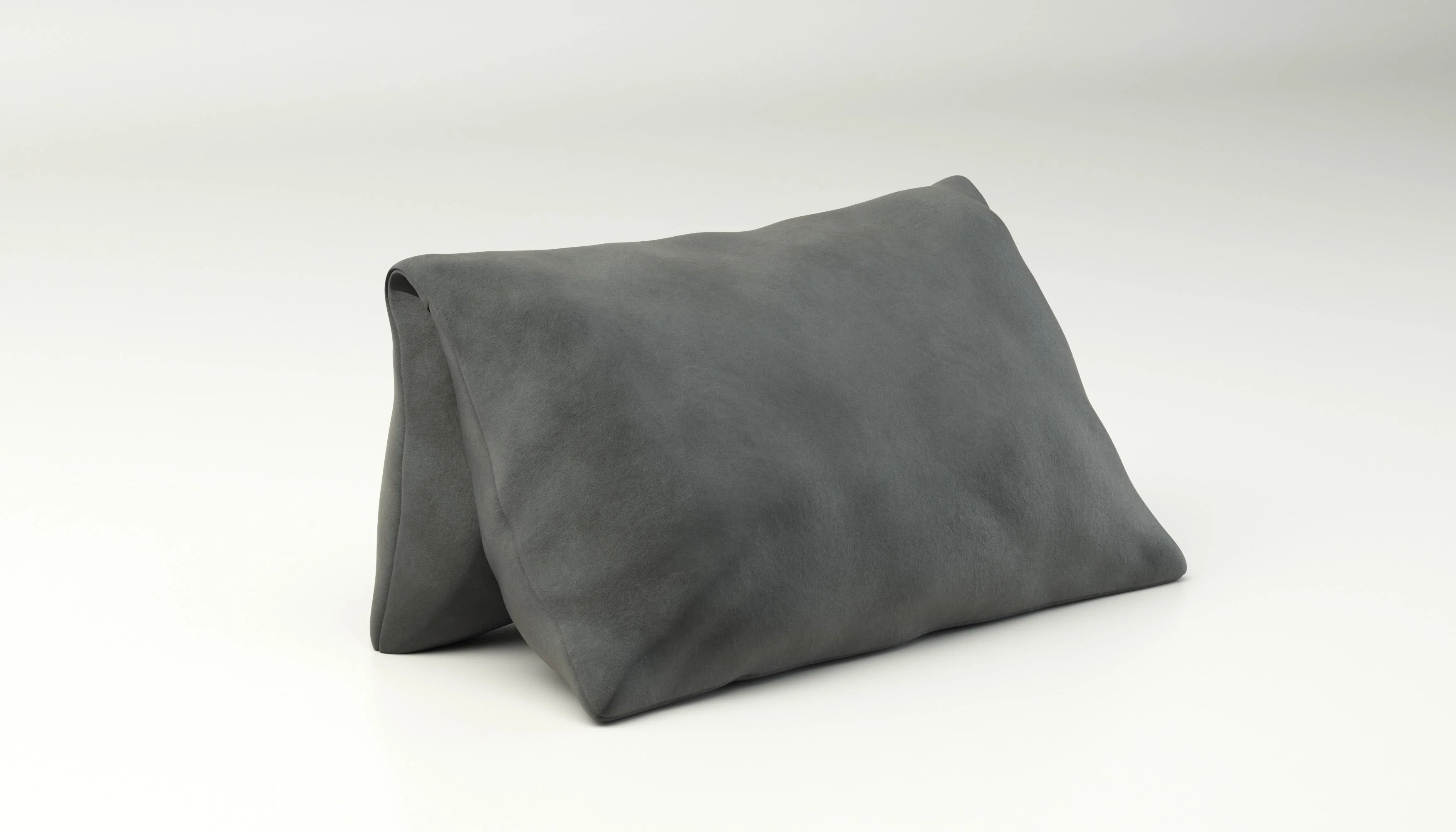 vetsak | Jumbo Pillow - Leather - Dark Grey - Image 3