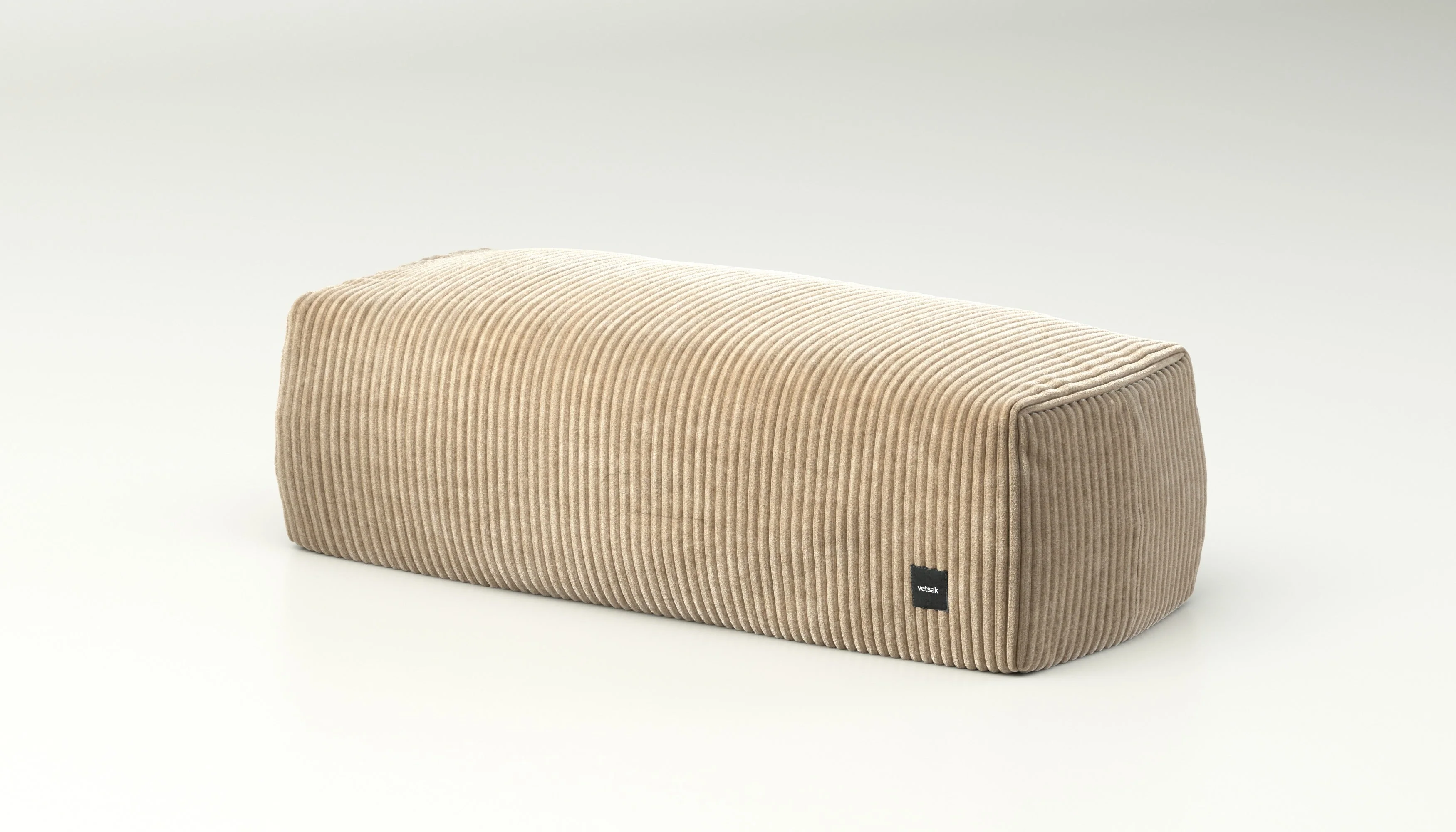 vetsak | Lounge Pillow - Cord Velour - Sand - Image 2