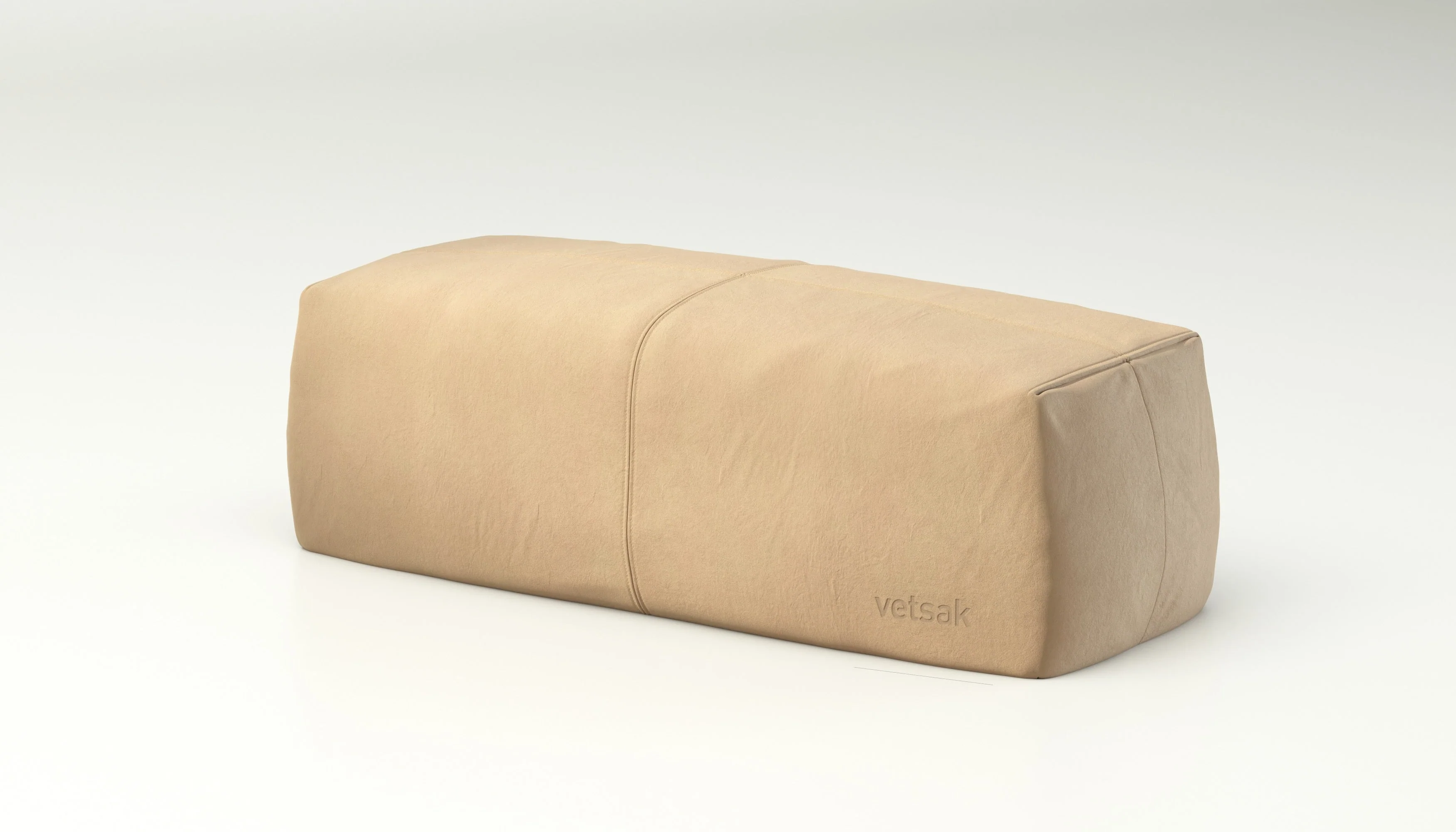 vetsak | Lounge Pillow - Leather - Beige - Image 2