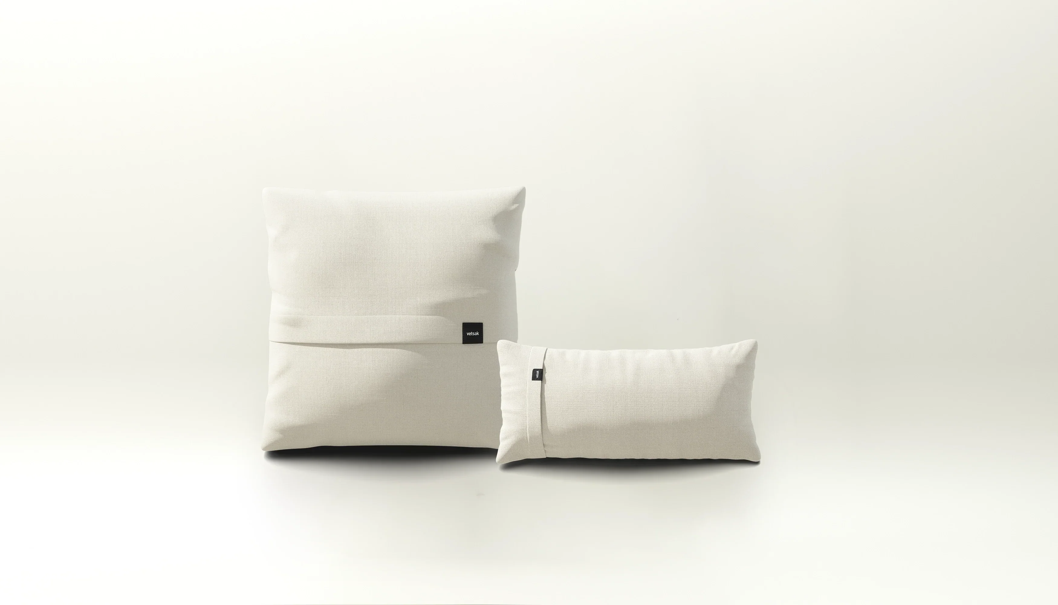 Pillow Set 1 - Pique - Creme