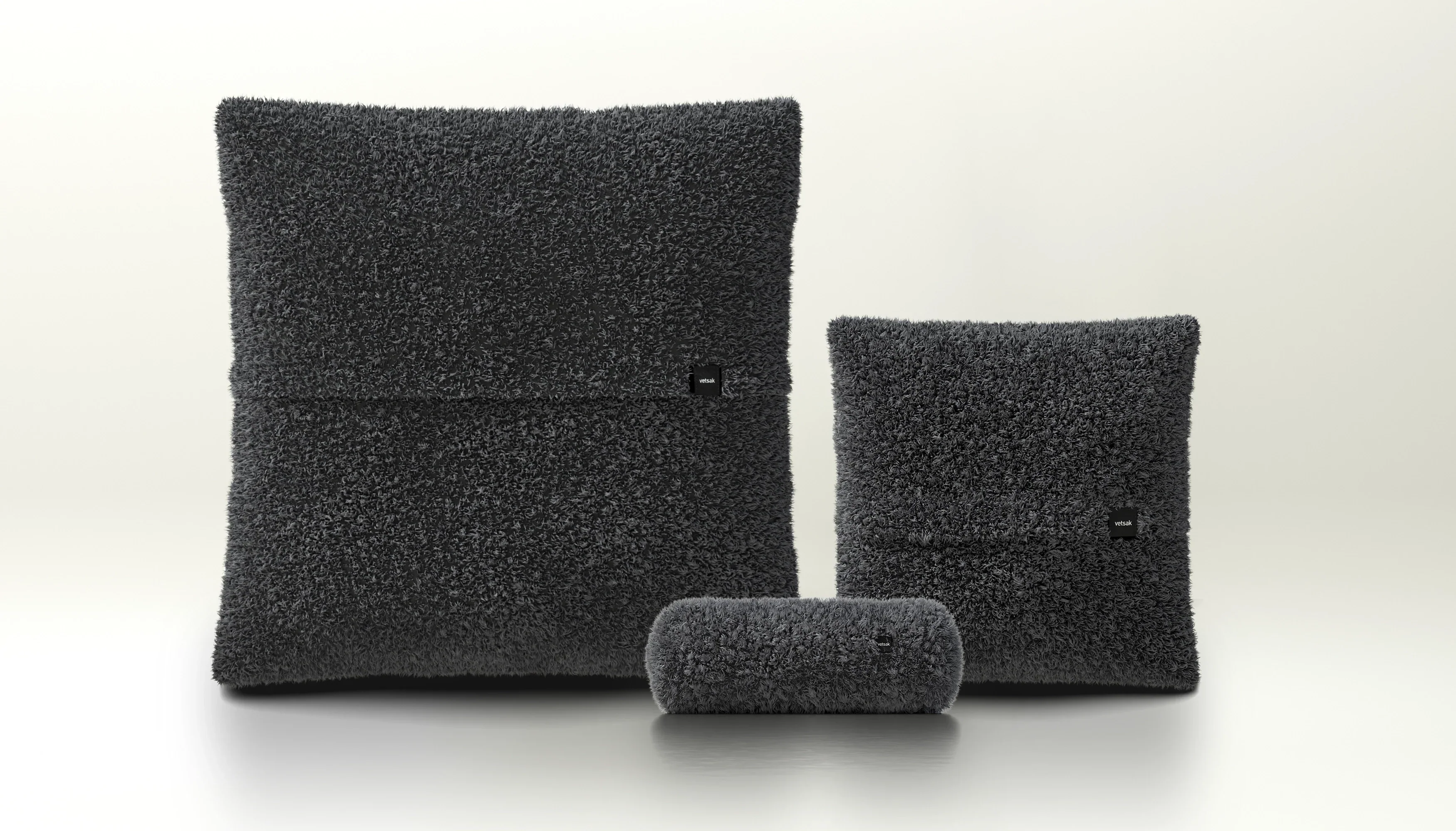 Pillow Set 2 - Doodle - Dark Grey