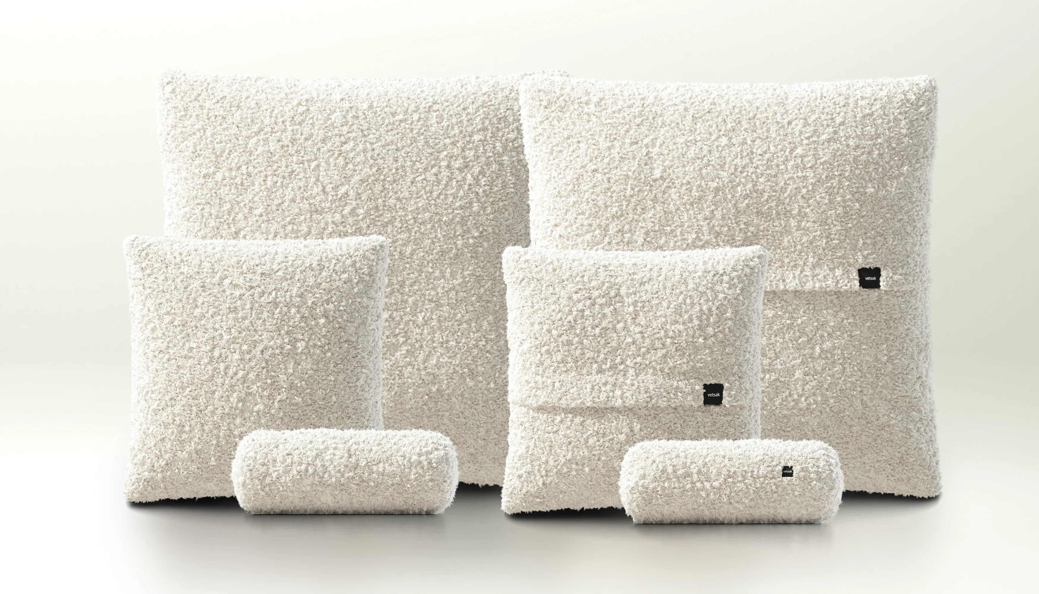 Pillow Set 3 - Doodle - Creme