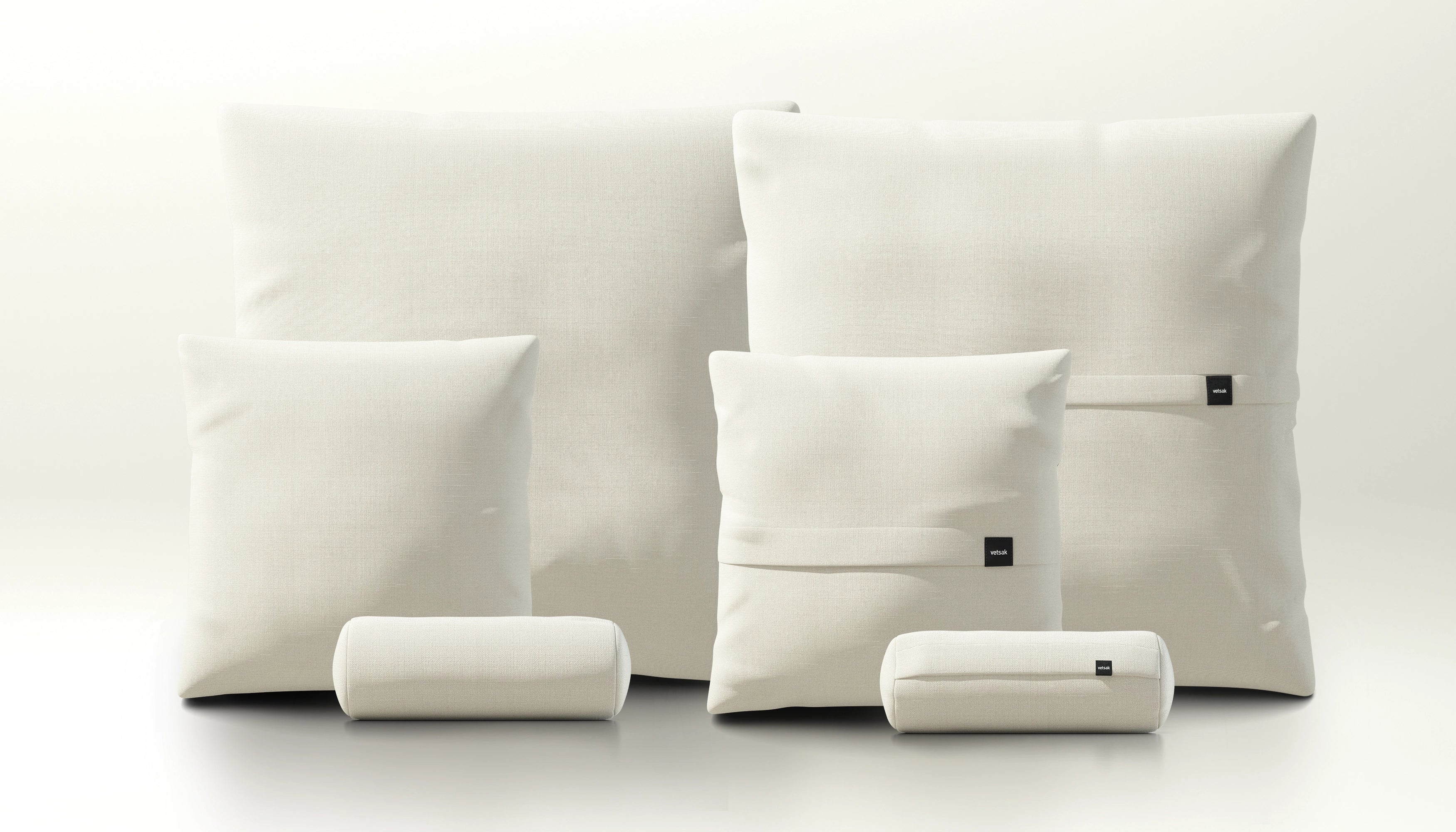 Pillow Set 3 - Pique - Creme