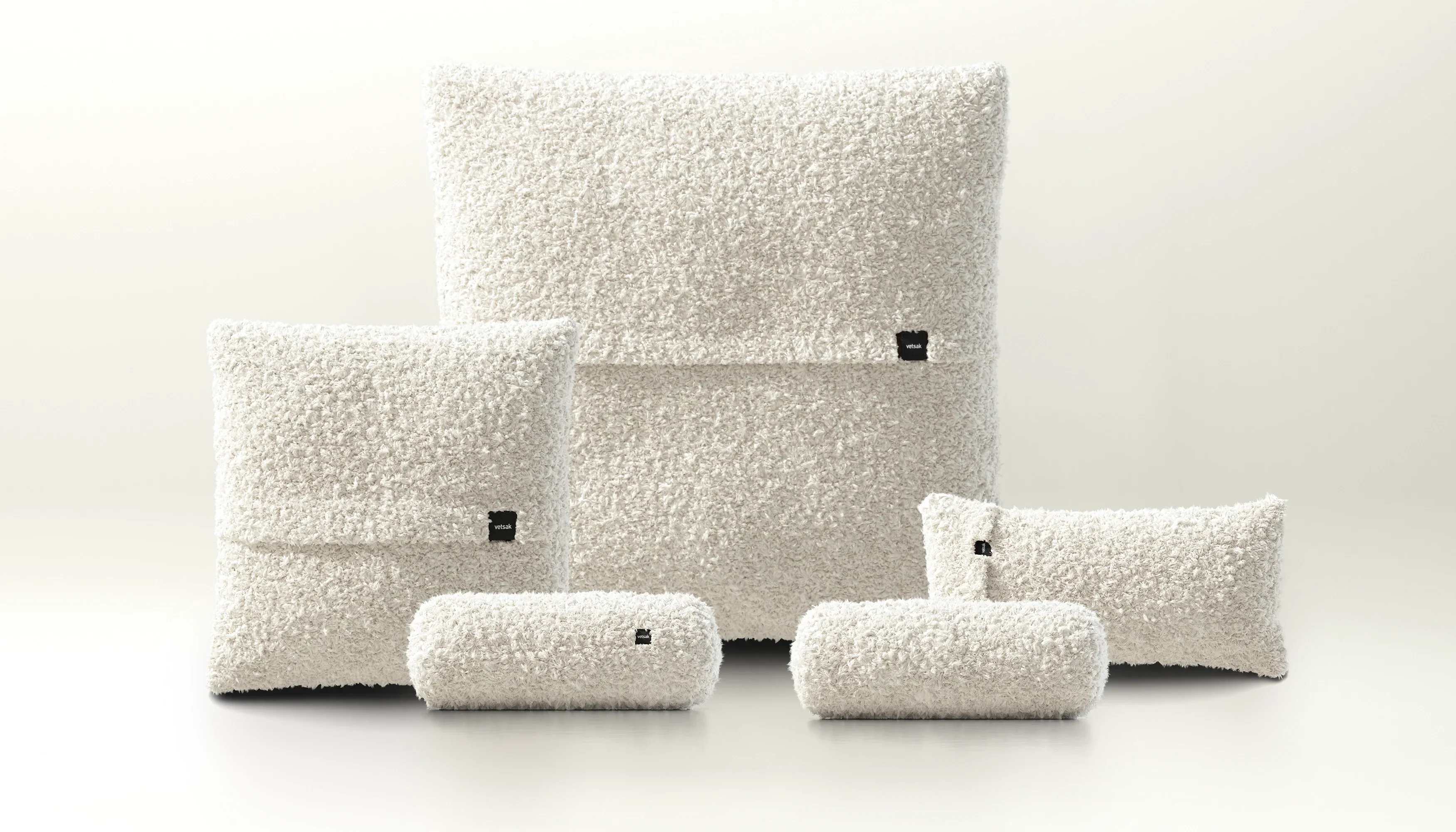 Pillow Set 4 - Doodle - Creme