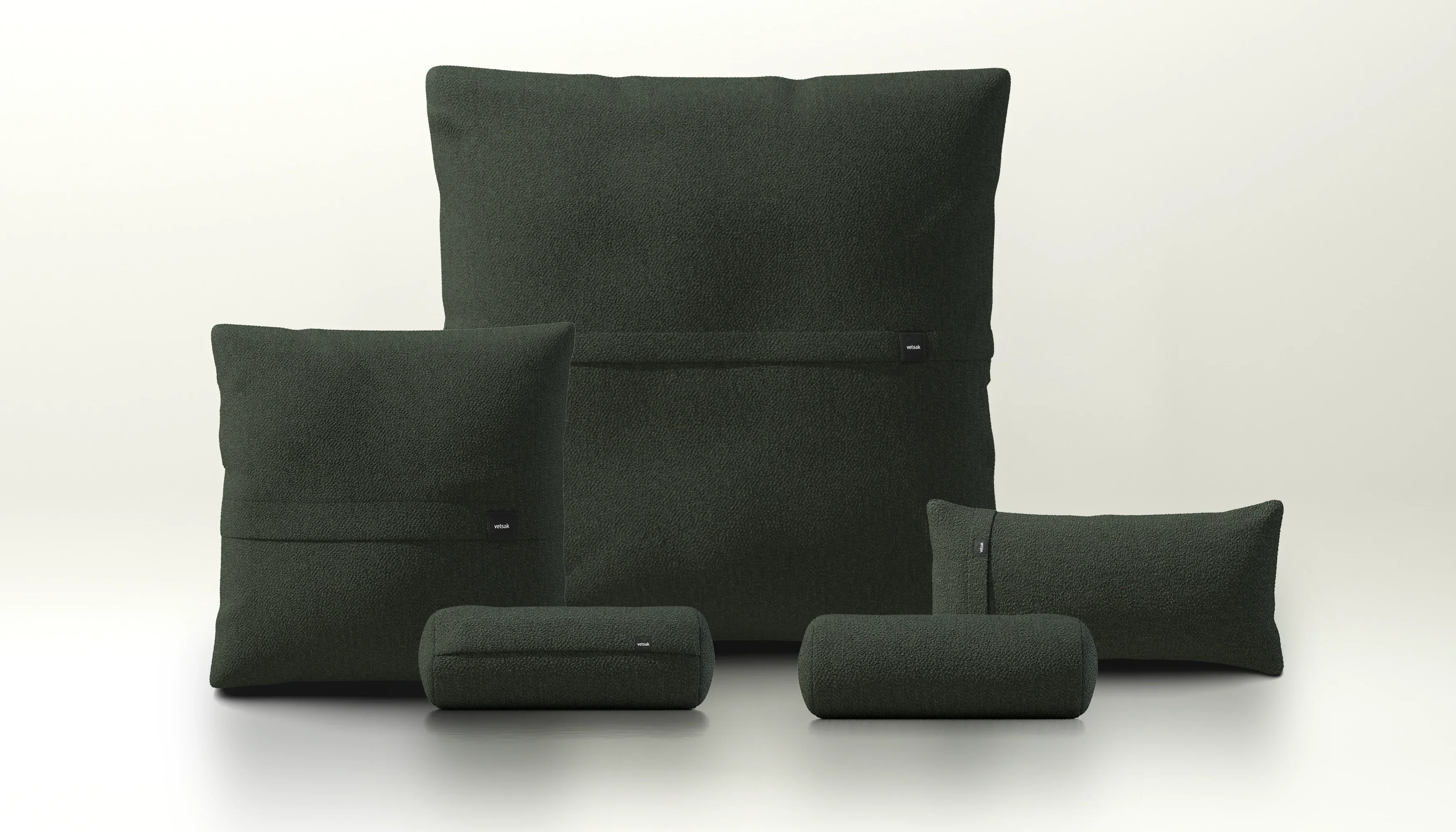 Pillow Set 4 - Loop Loop - Mousse