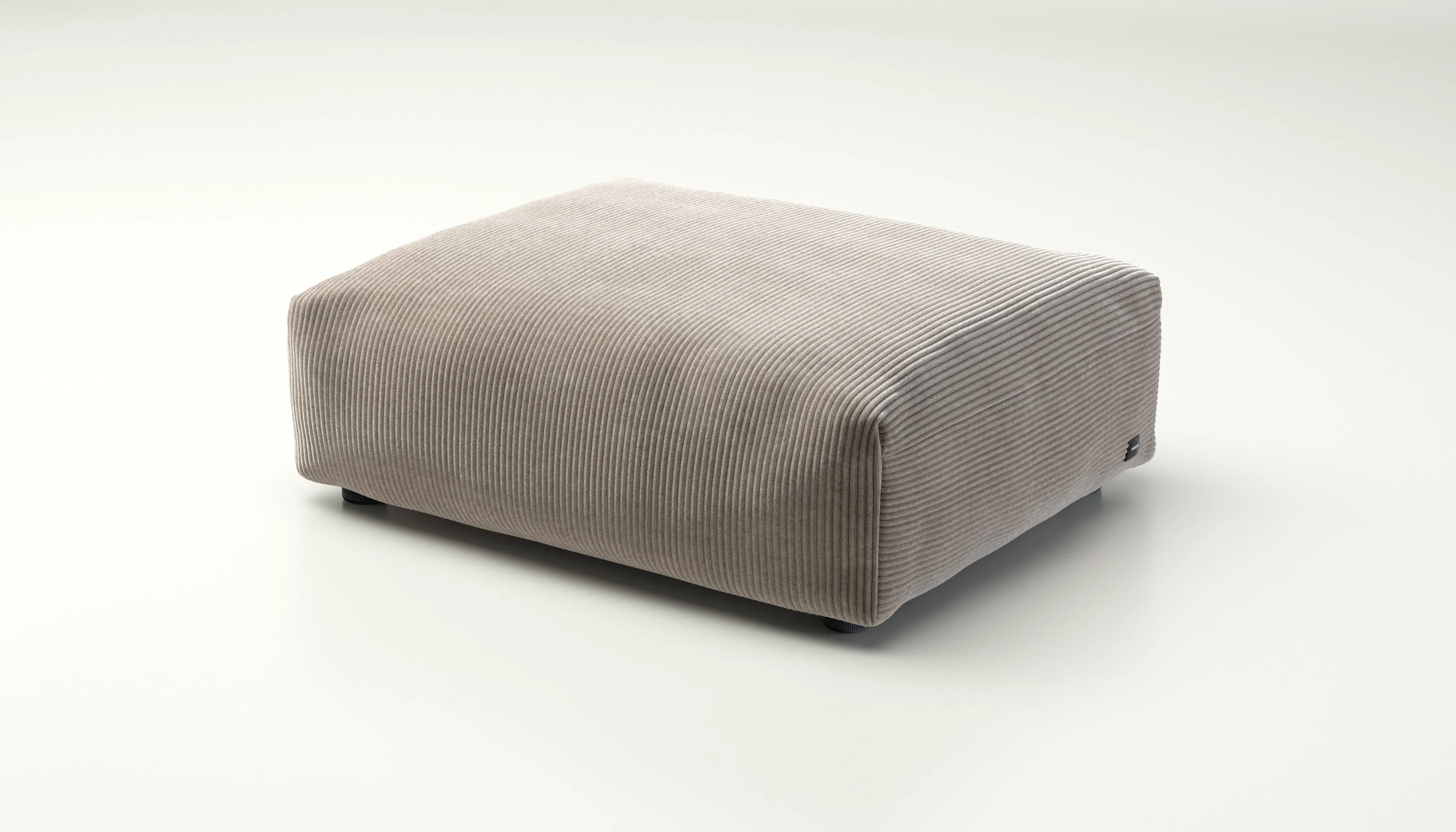 vetsak | Sofa Seat Large - Cord Velour - Platinum