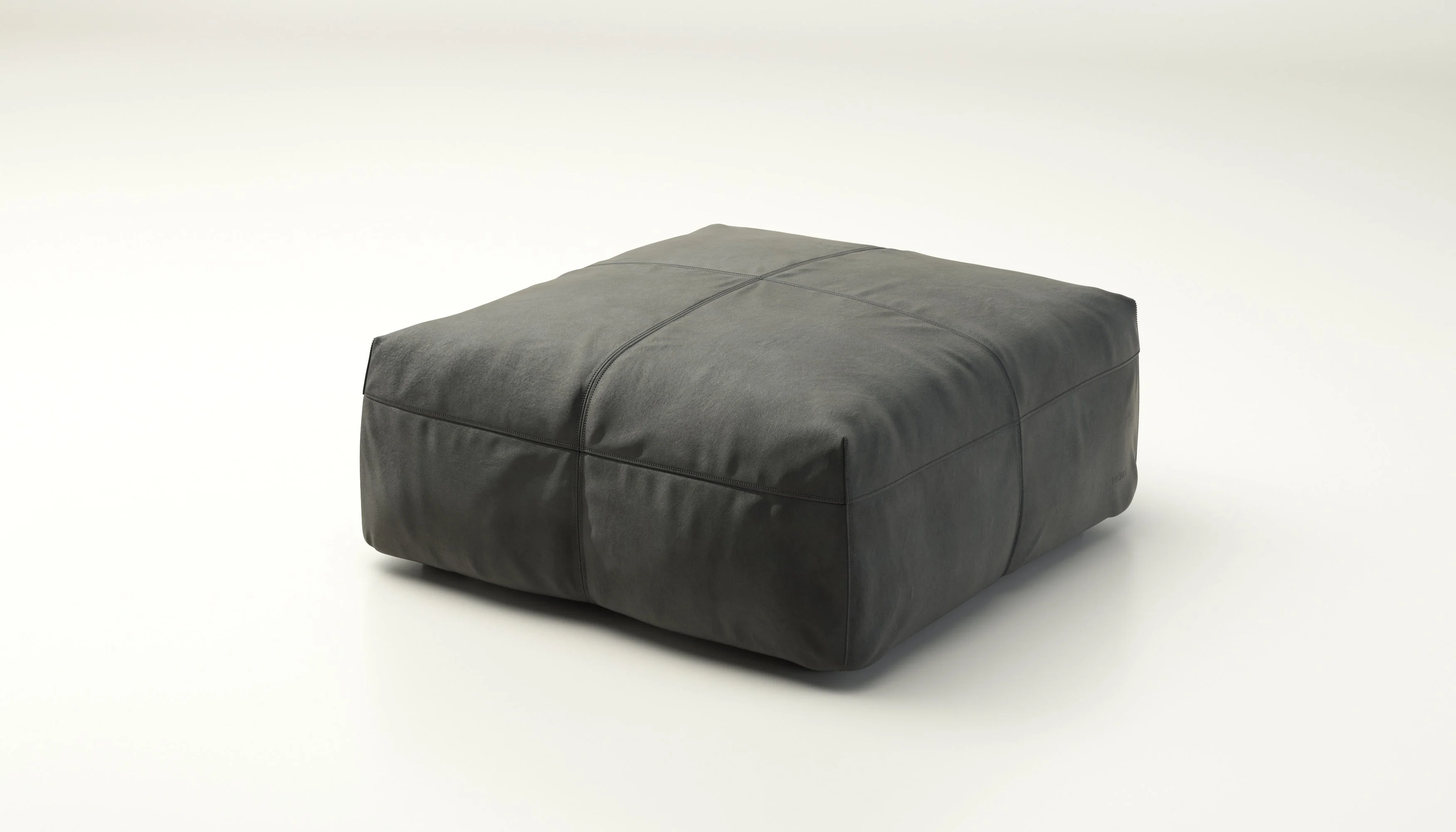 vetsak | Sofa Seat Medium - Leather - Dark Grey