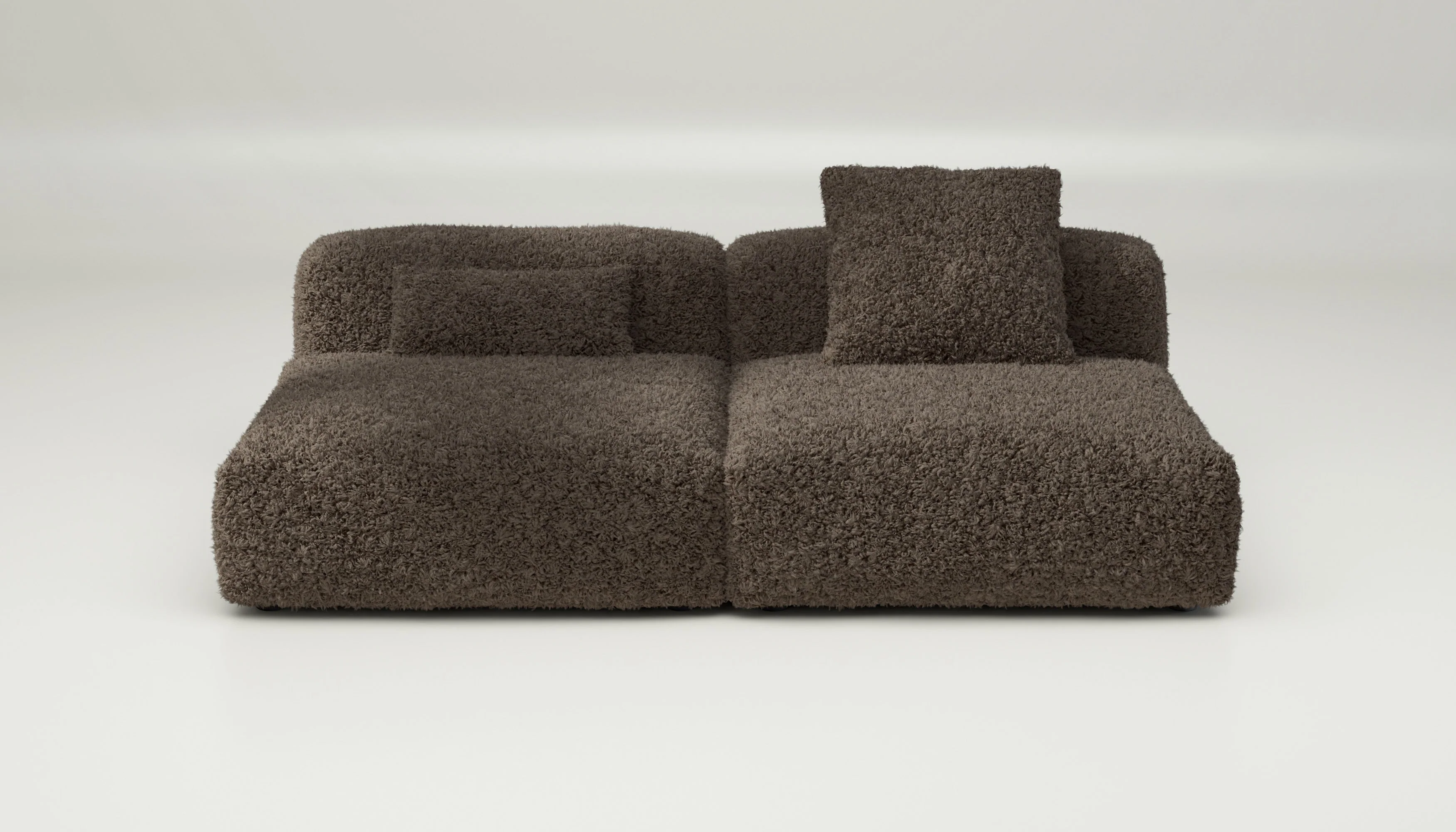 vetsak | Sofa Set 01 Large - Doodle - Cacao | Modulaire Sofa | 3.5 Zits