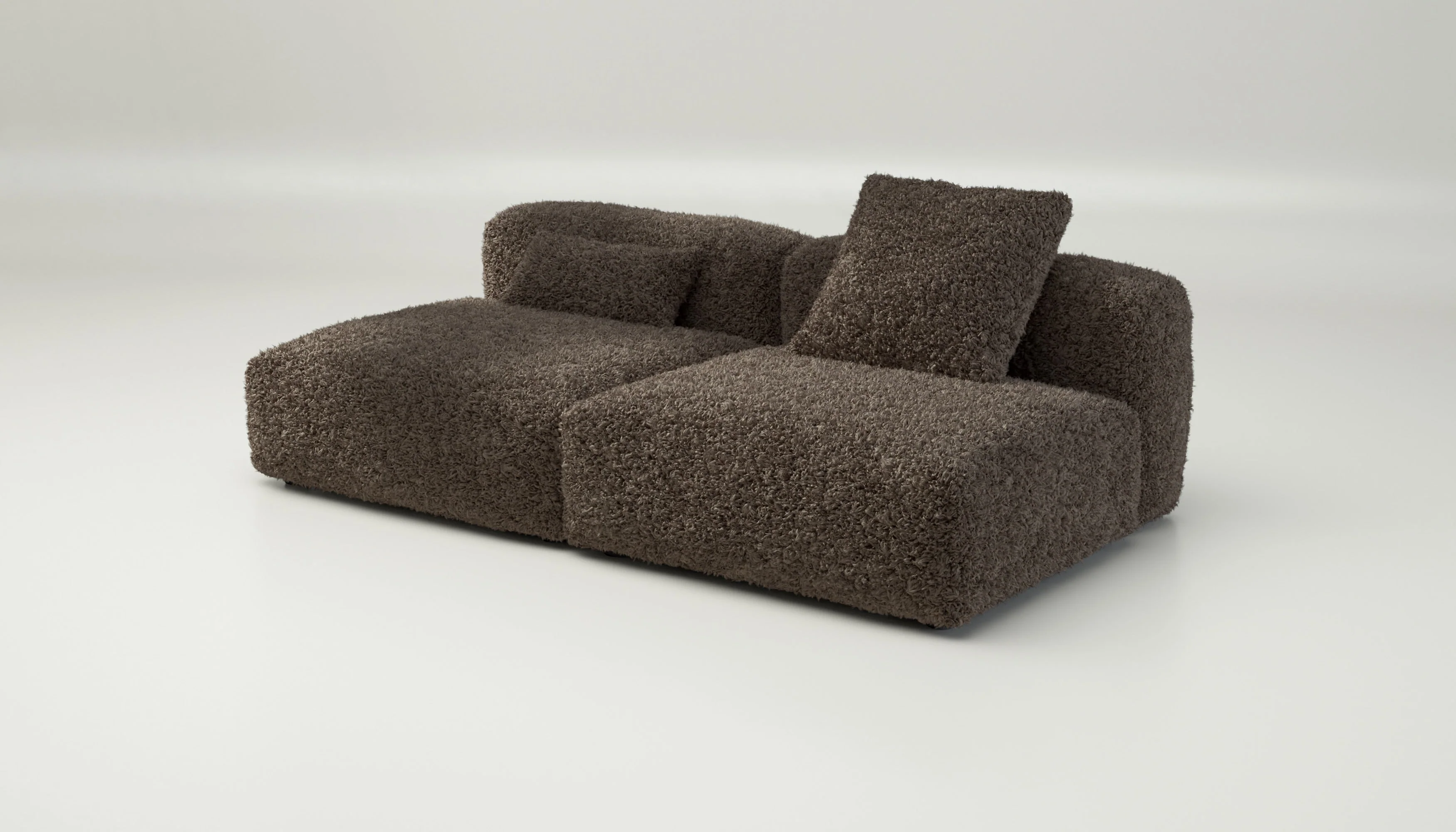 vetsak | Sofa Set 01 Large - Doodle - Cacao | Modulaire Sofa | 3.5 Zits - Image 3
