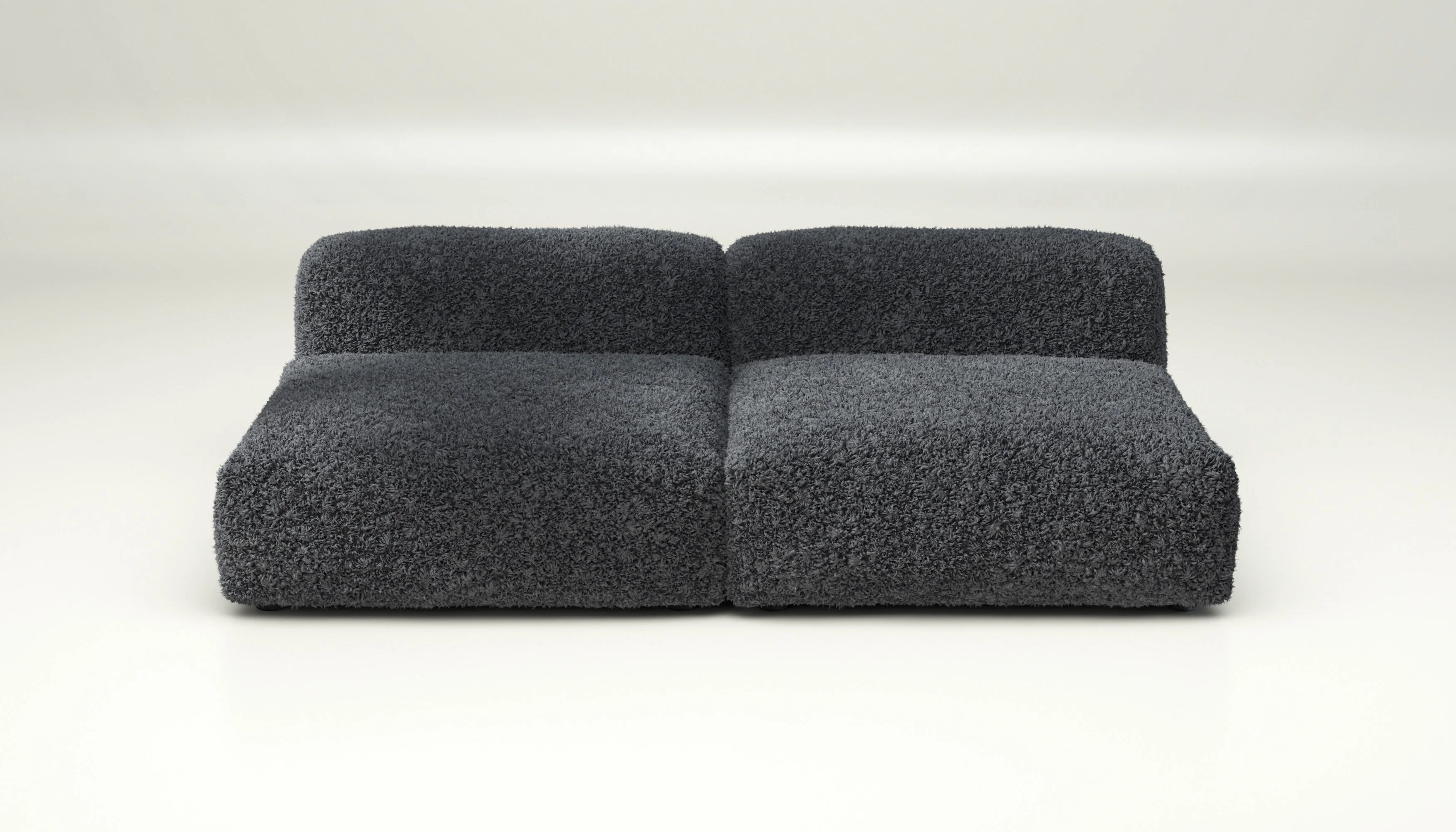 vetsak | Sofa Set 01 Large - Doodle - Dark Grey | Modulaire Sofa | 3.5 Zits - Image 2