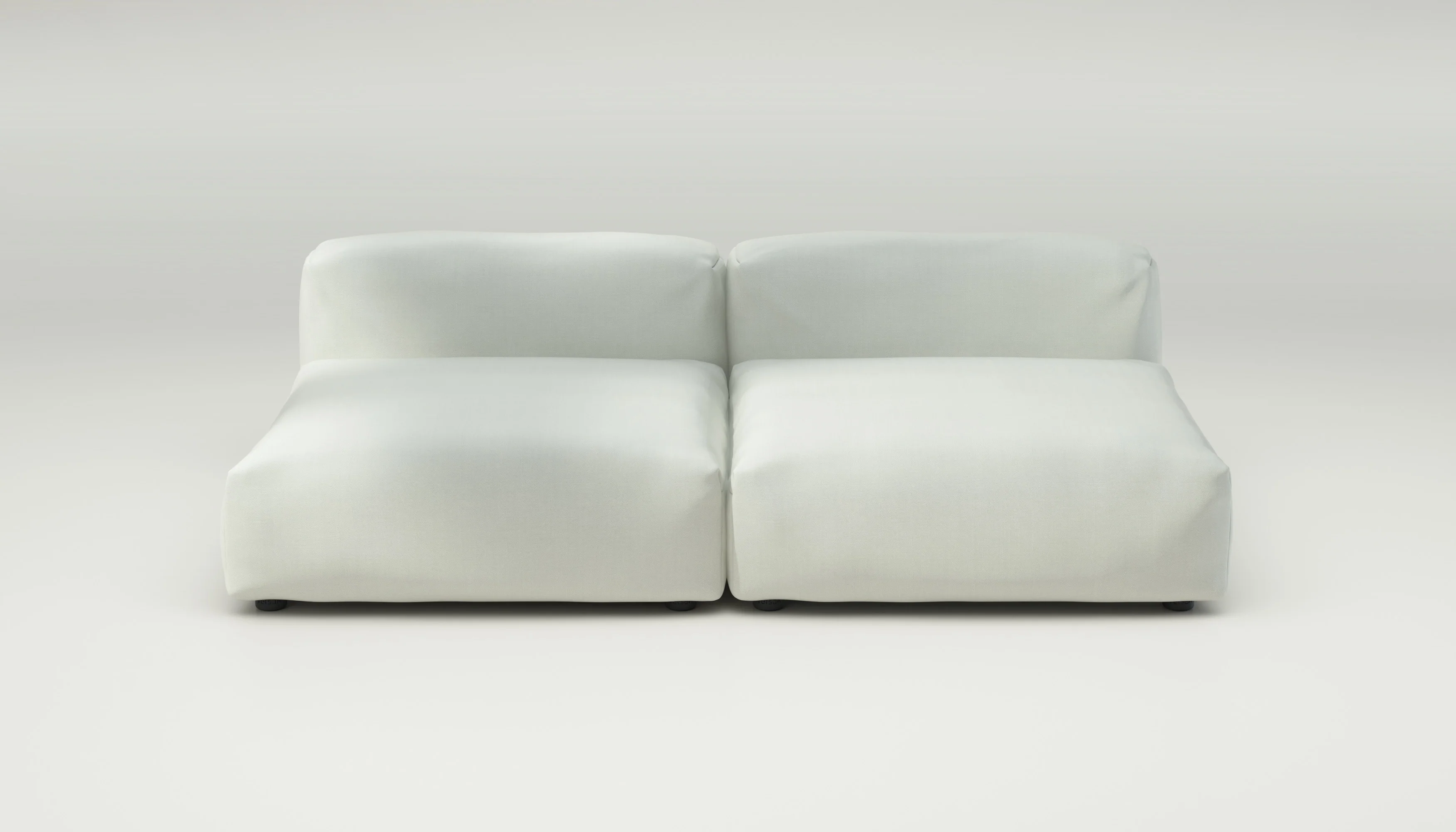 vetsak | Sofa Set 01 Large - Herringbone - Creme | Modulaire Sofa | 3.5 Zits - Image 2