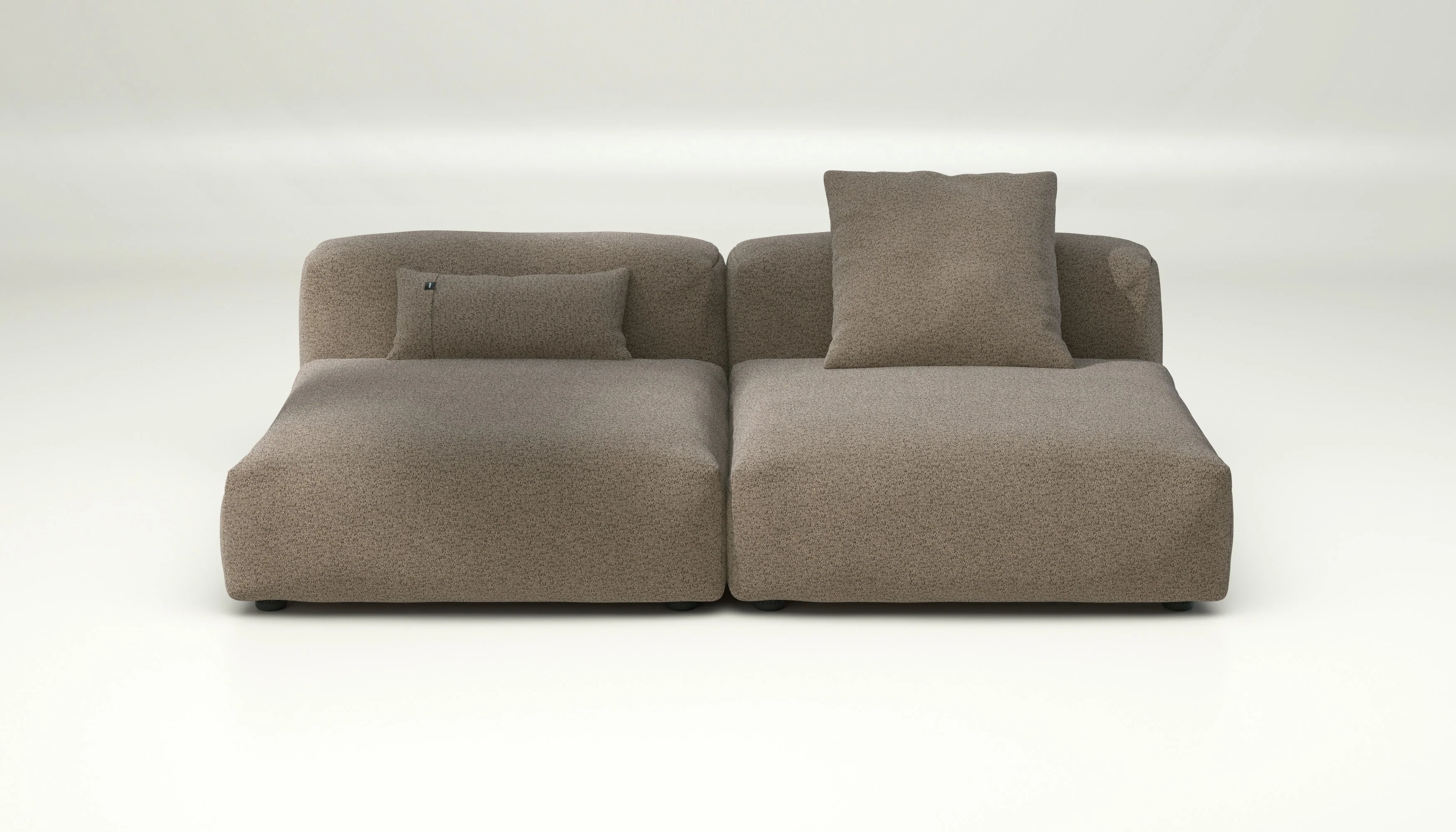 vetsak | Sofa Set 01 Large - Loop Loop - Taupe | Modulaire Sofa | 3.5 Zits