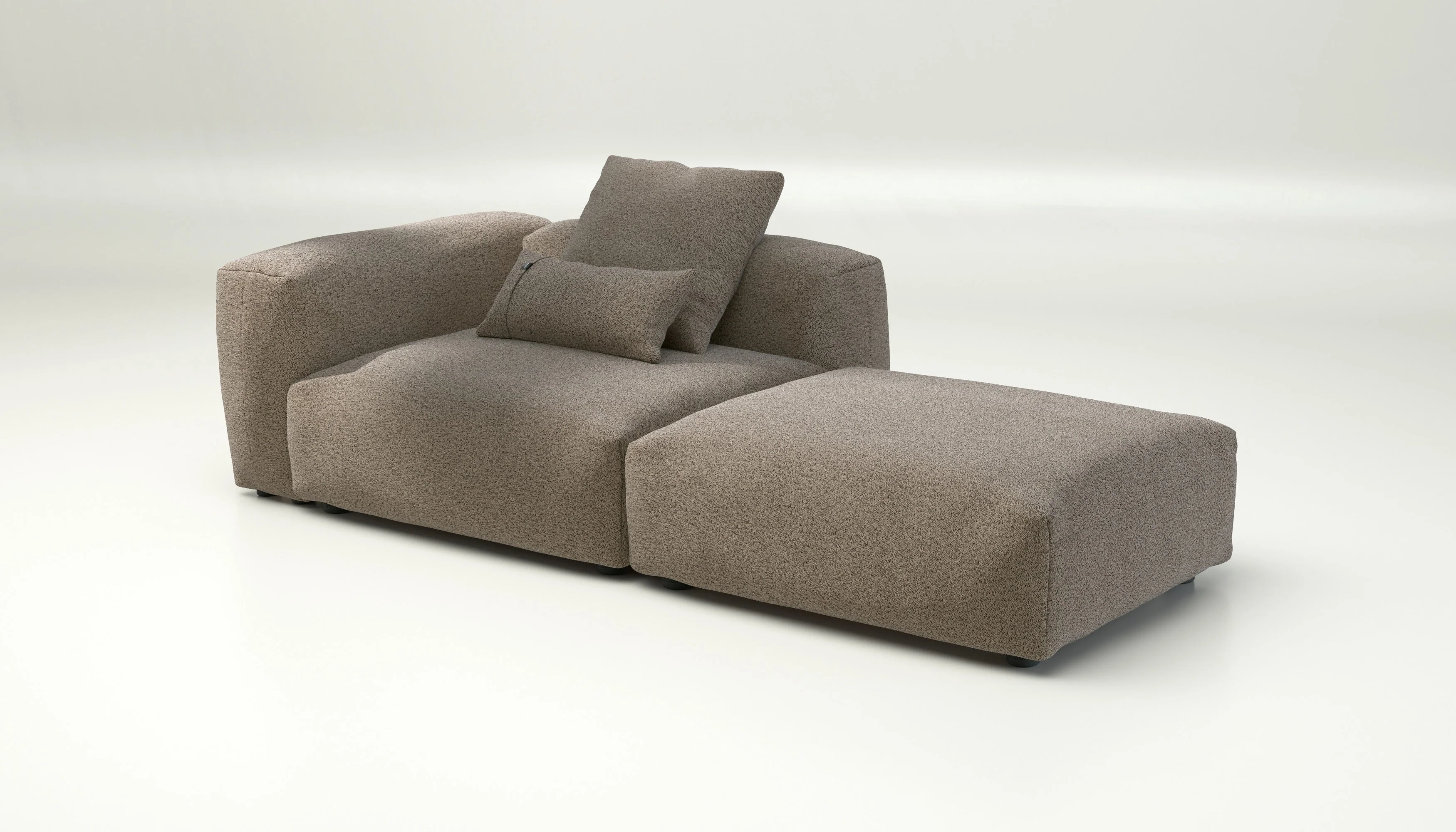 vetsak | Sofa Set 01 Large - Loop Loop - Taupe | Modulaire Sofa | 3.5 Zits - Image 4
