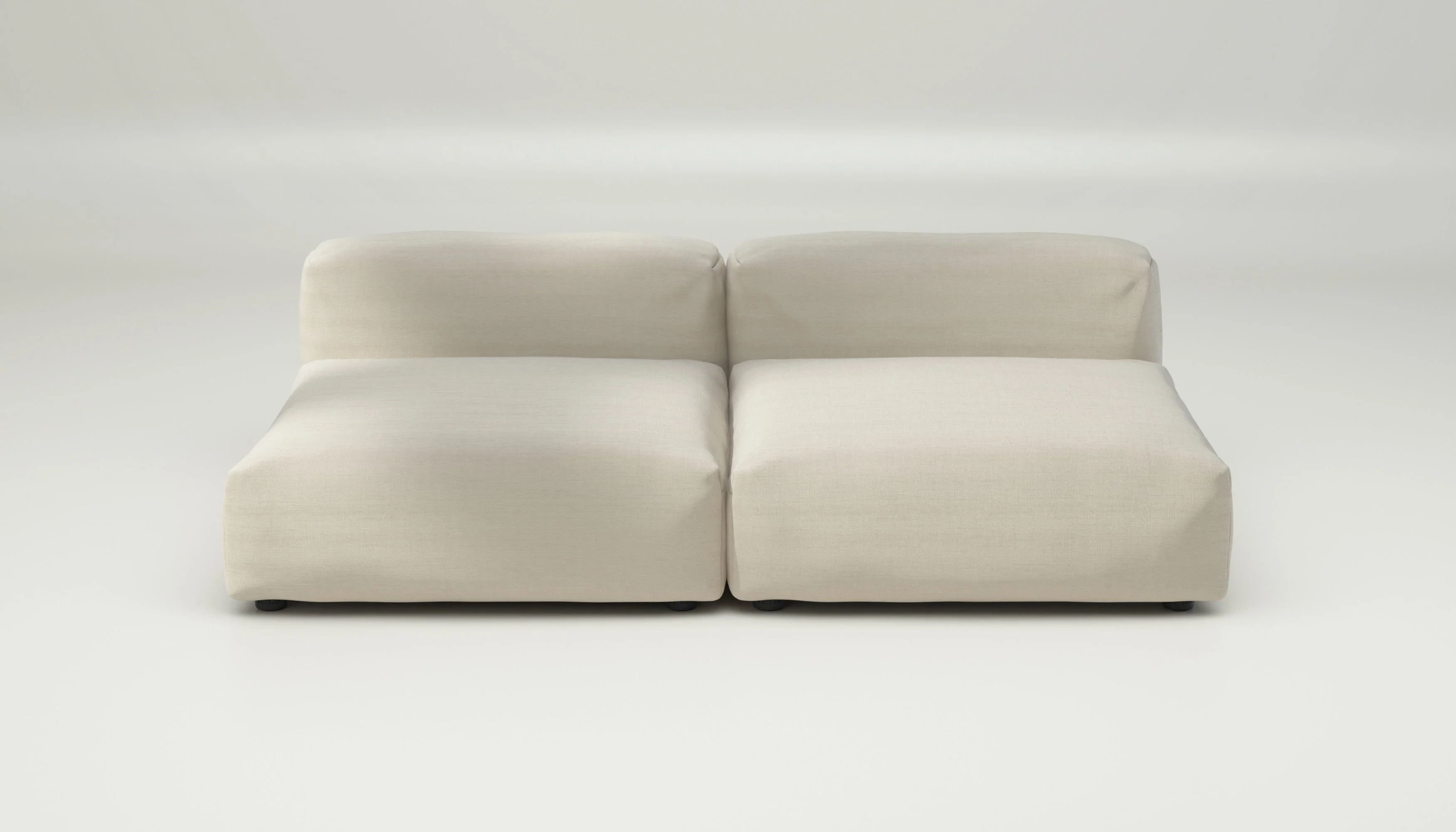 vetsak | Sofa Set 01 Large - Pique - Beige | Modular Sofa | 3.5 Seater - Image 2