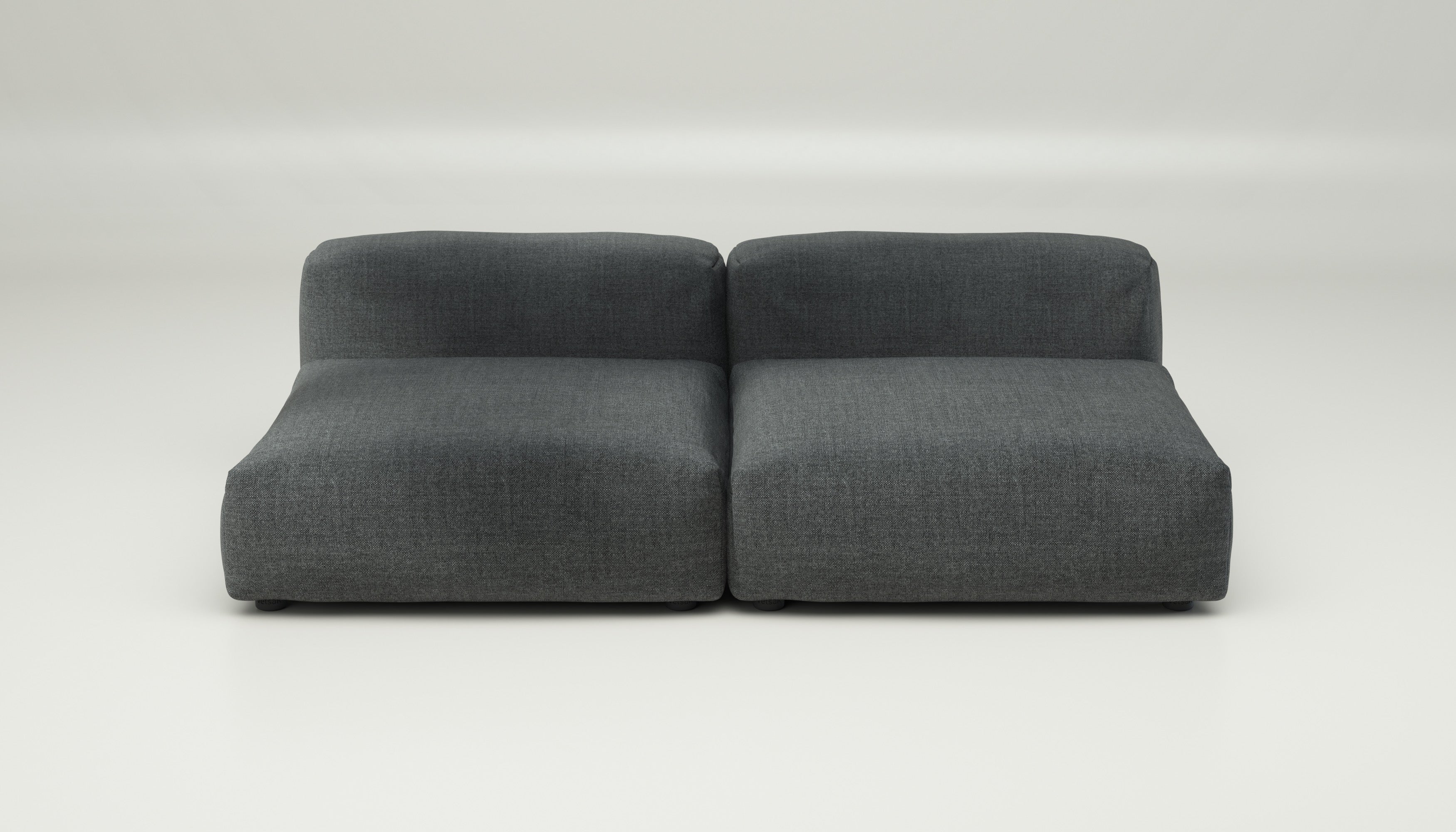vetsak | Sofa Set 01 Large - Pique - Dark Grey | Modular Sofa | 3.5 Seater - Image 2