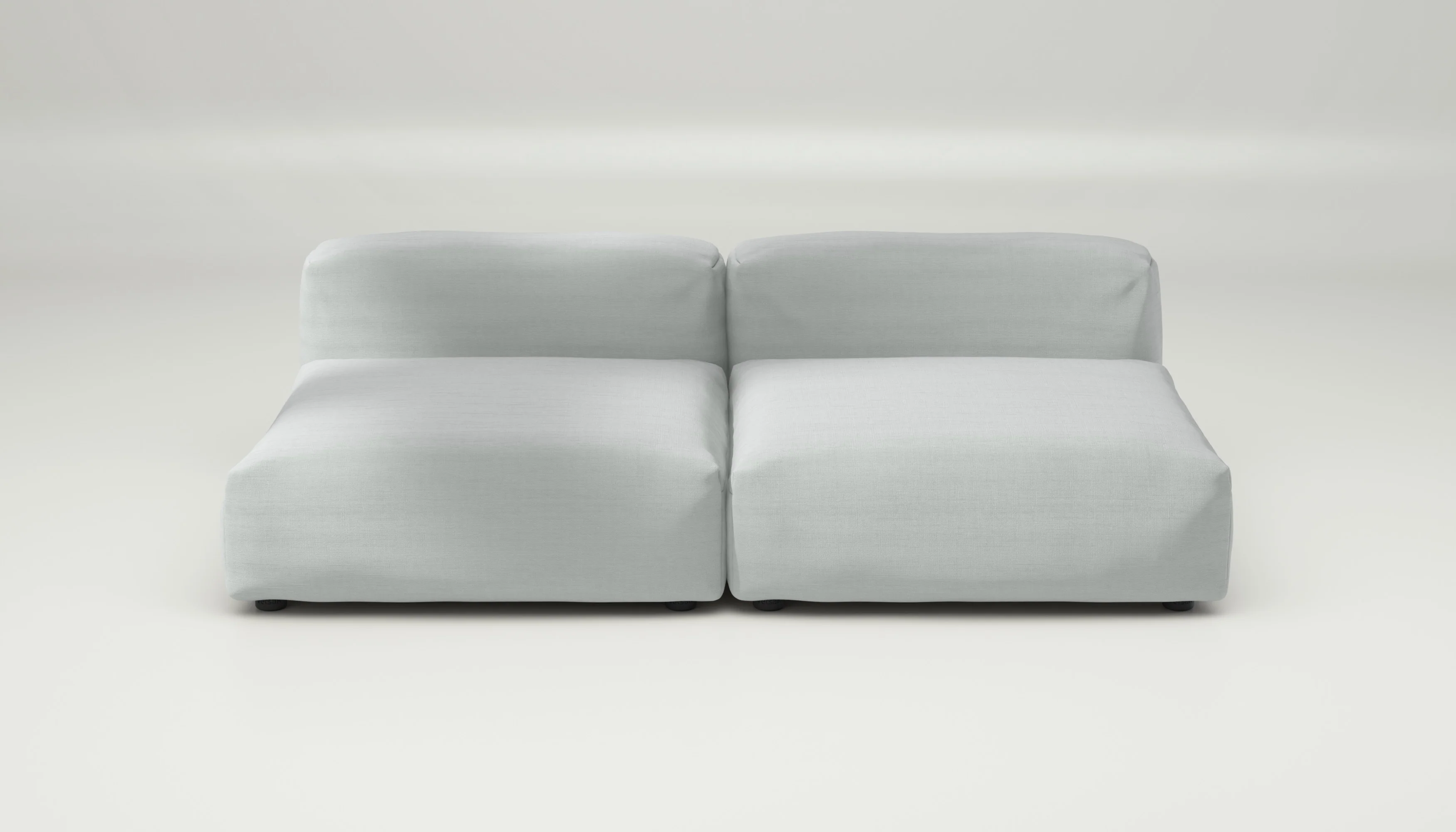 vetsak | Sofa Set 01 Large - Pique - Light Grey | Modular Sofa | 3.5 Seater - Image 2