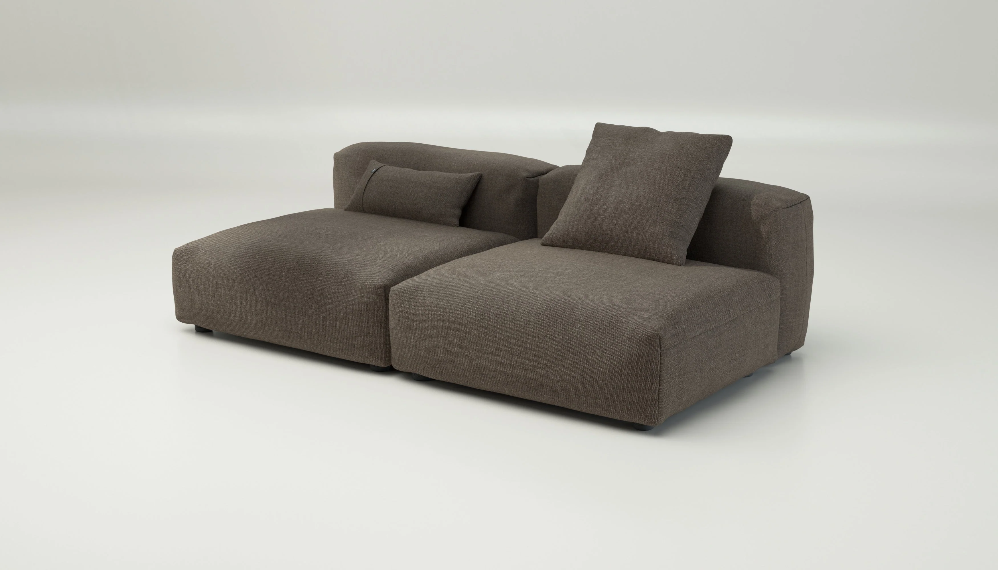vetsak | Sofa Set 01 Large - Pique - Taupe | Modular Sofa | 3.5 Seater - Image 3