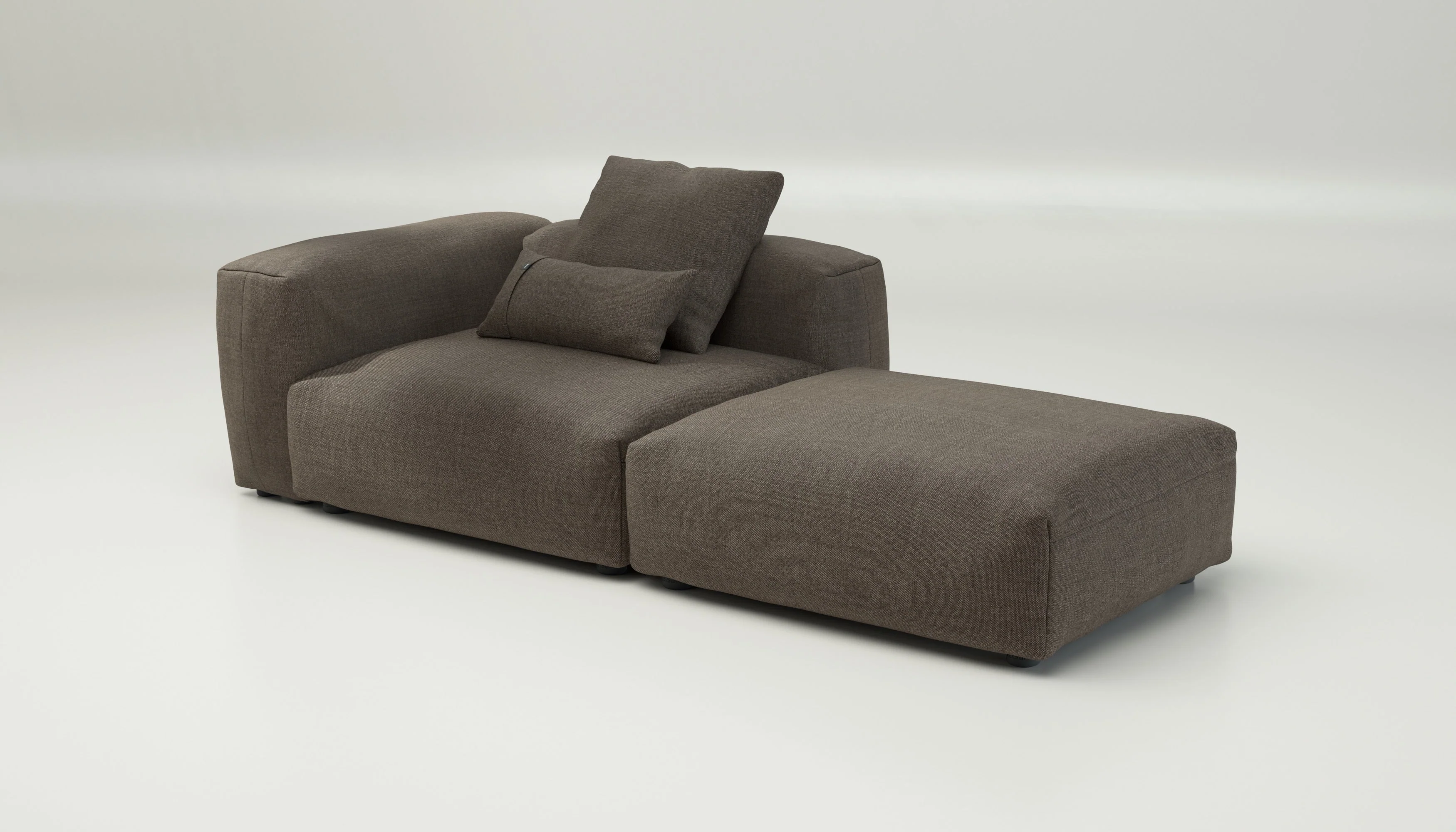 vetsak | Sofa Set 01 Large - Pique - Taupe | Modular Sofa | 3.5 Seater - Image 4