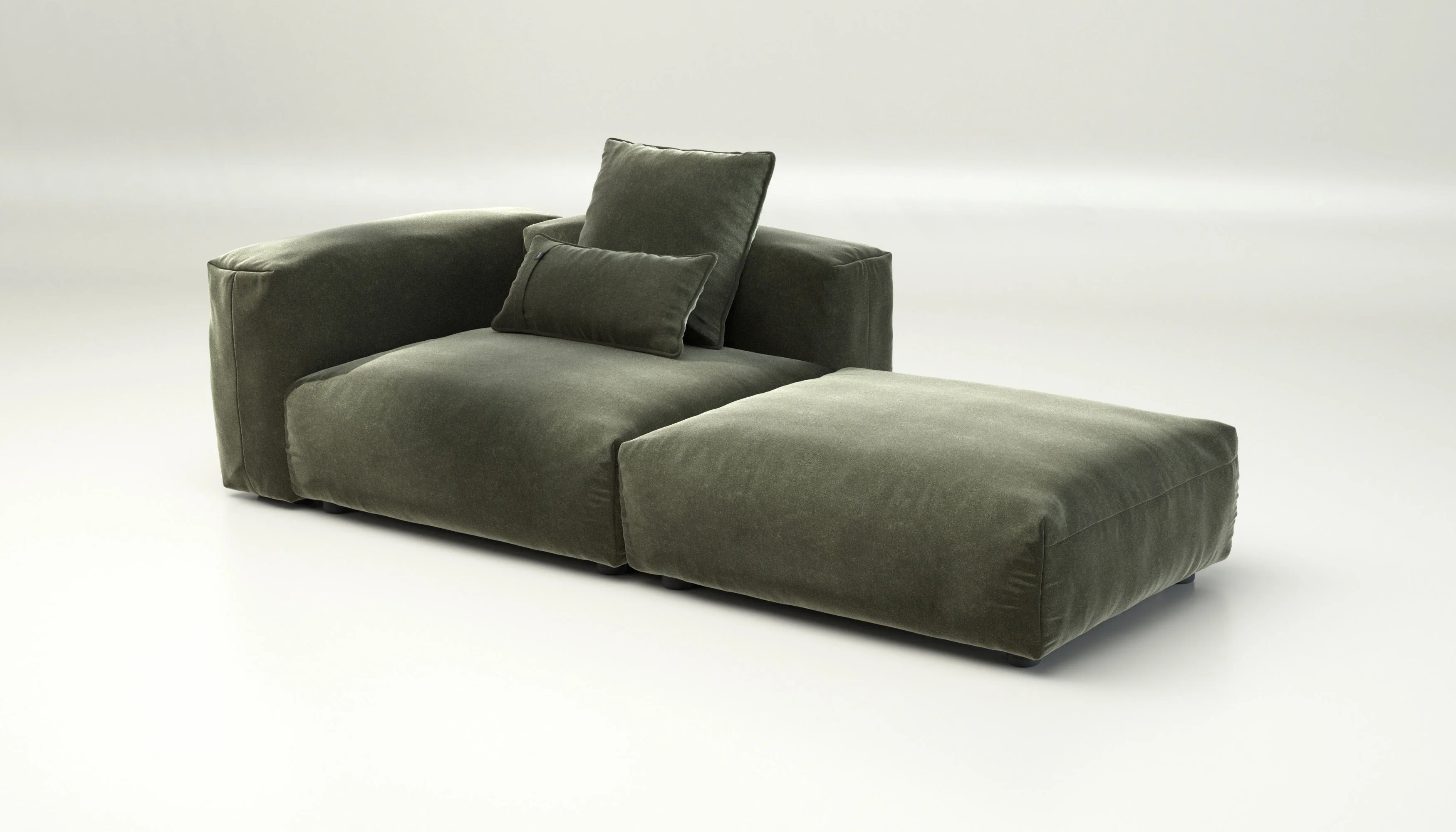 vetsak | Sofa Set 01 Large - Suave - Pine | Modulaire Sofa | 3.5 Zits - Image 4