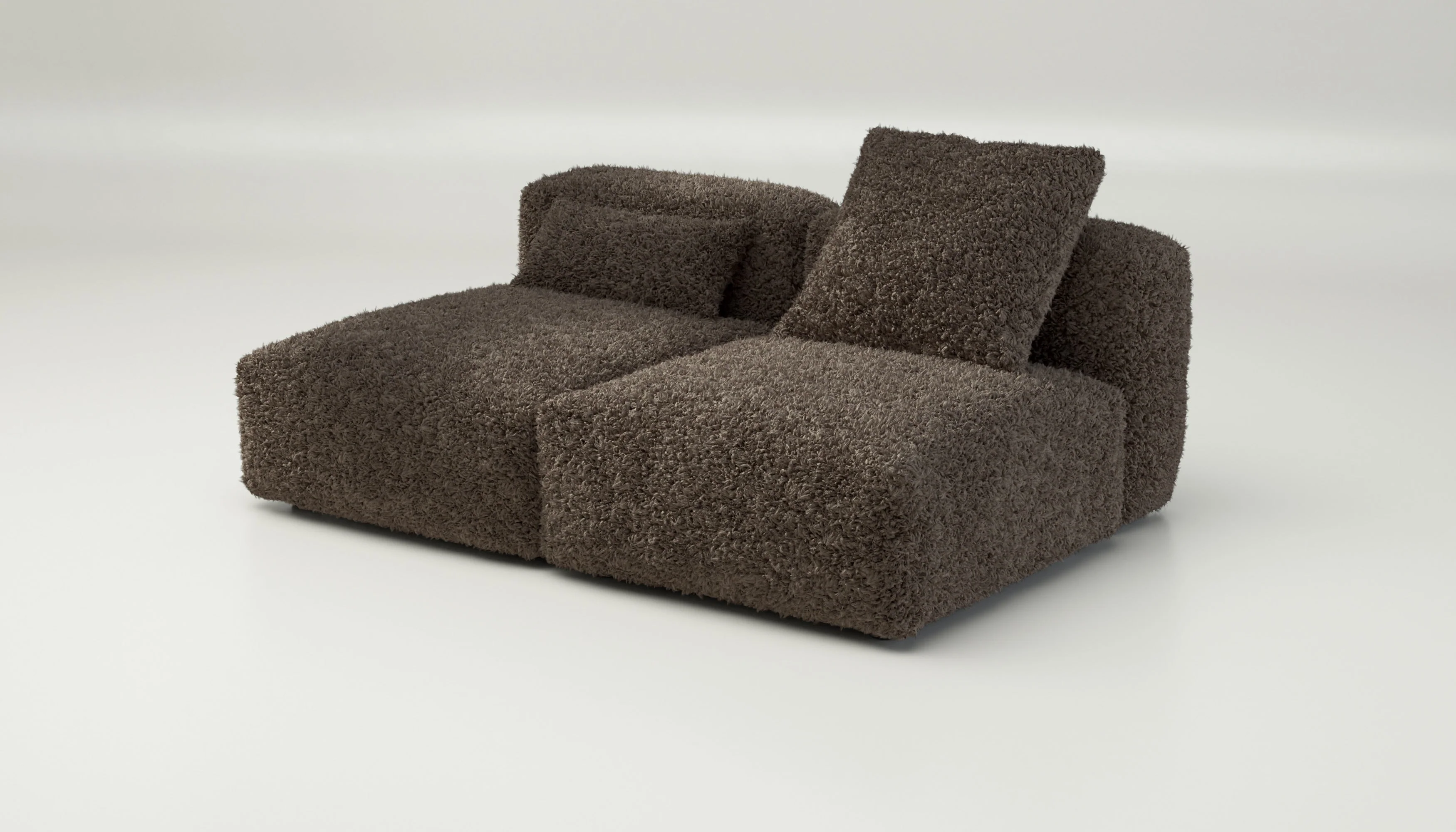 vetsak | Sofa Set 01 Medium - Doodle - Cacao | Modulaire Sofa | 2.5 Zits - Image 3