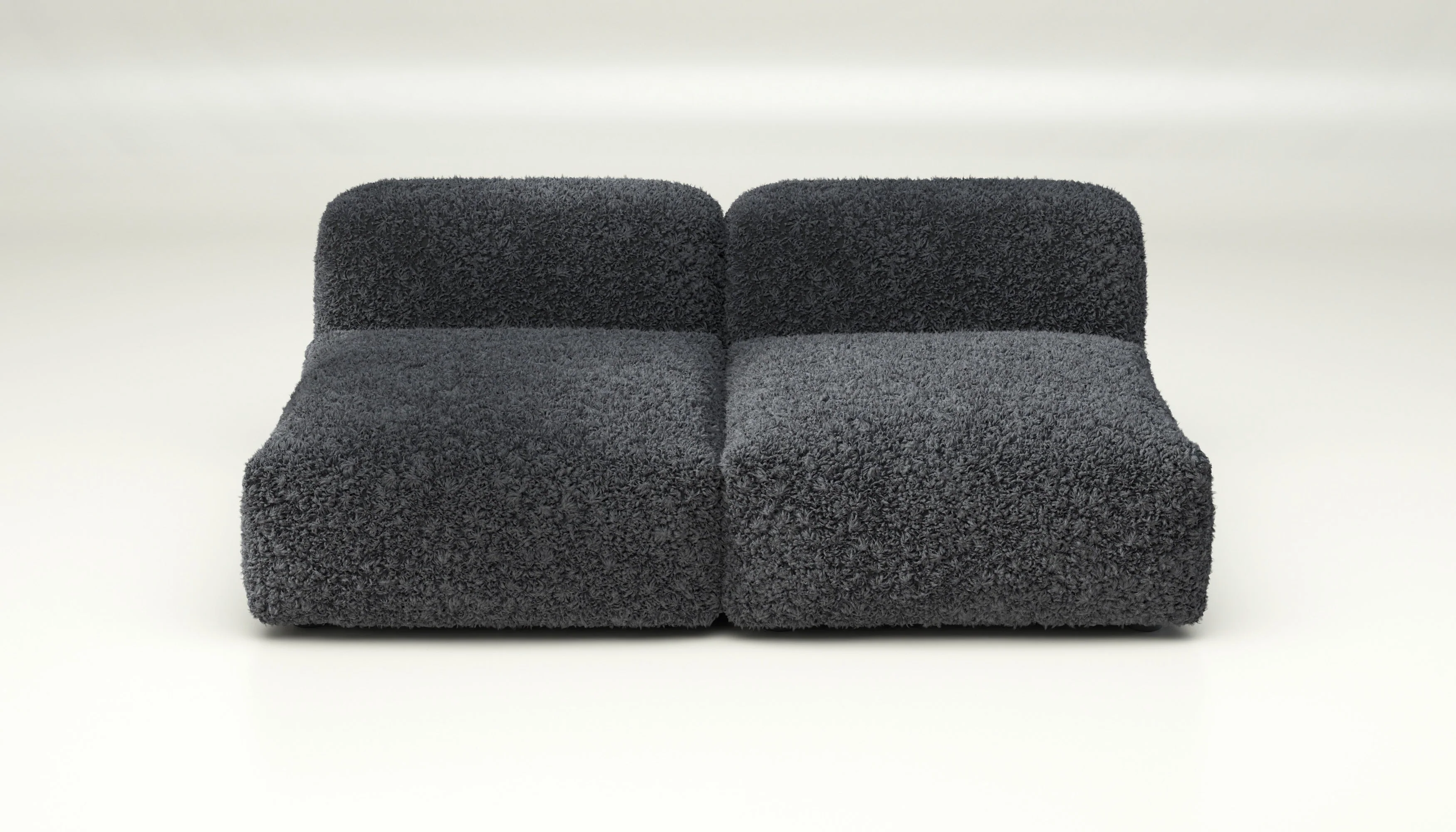 vetsak | Sofa Set 01 Medium - Doodle - Dark Grey | Modulaire Sofa | 2.5 Zits - Image 2