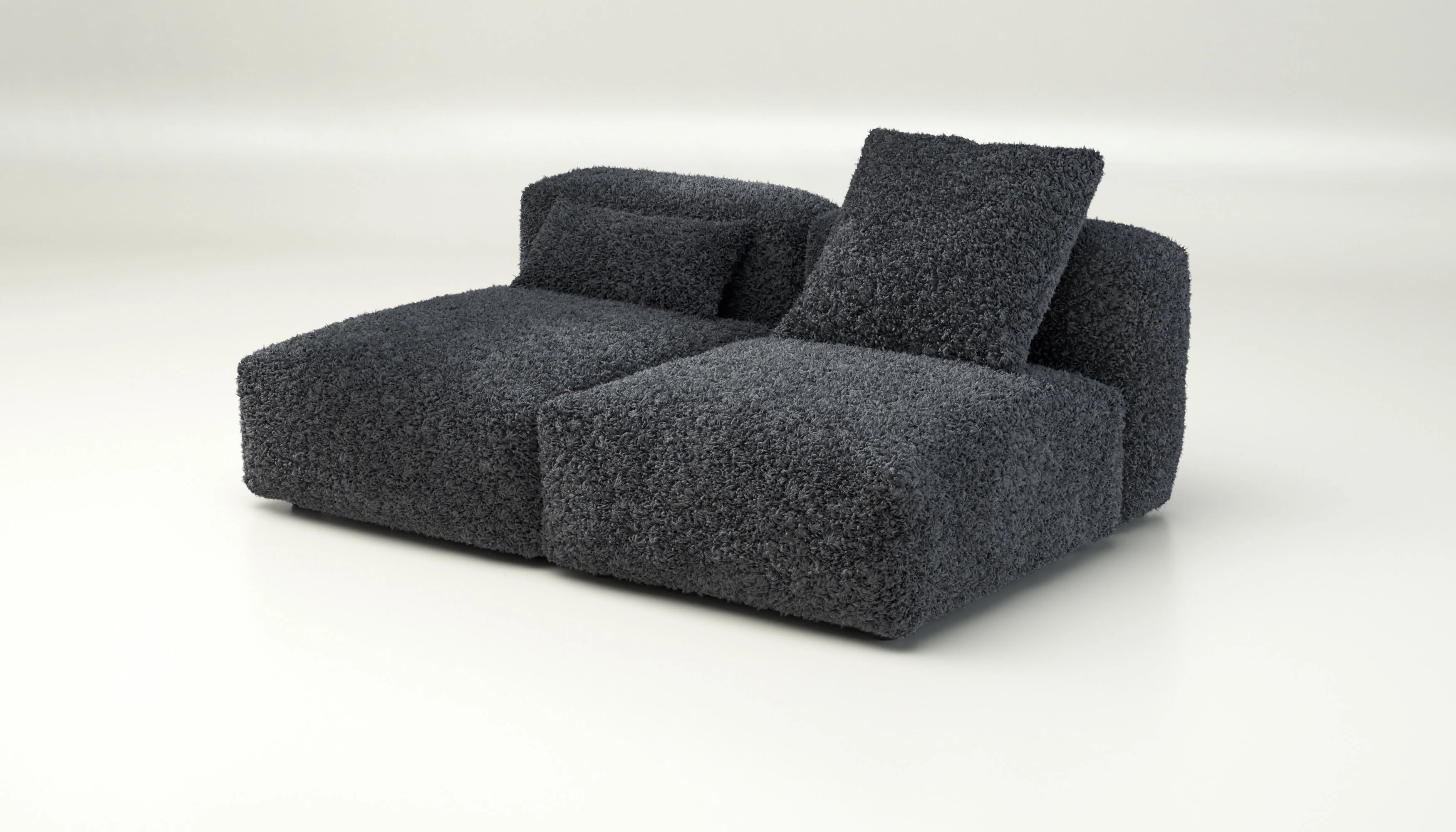 vetsak | Sofa Set 01 Medium - Doodle - Dark Grey | Modulaire Sofa | 2.5 Zits - Image 3