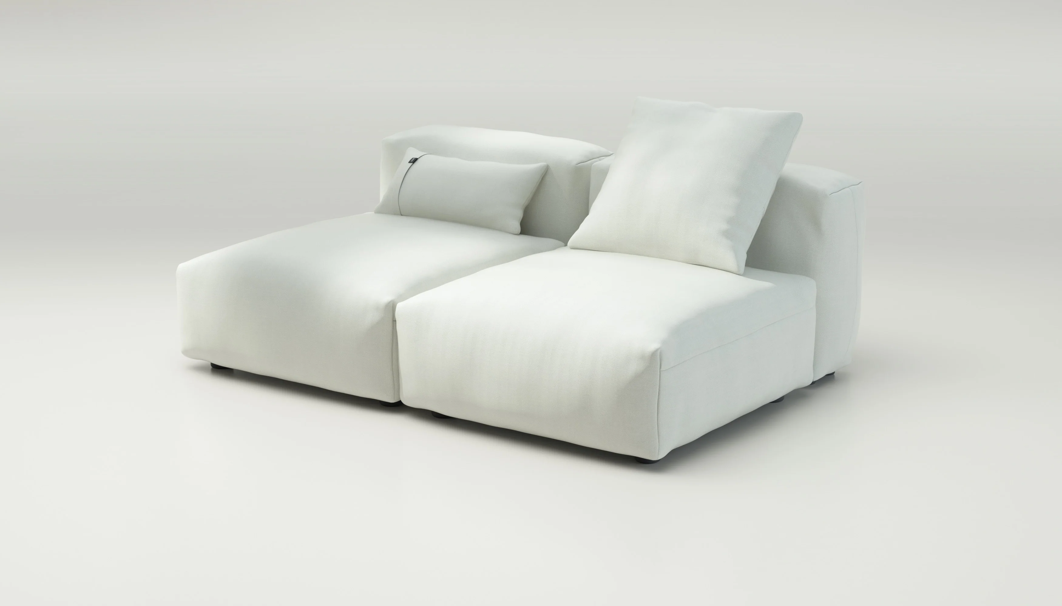 vetsak | Sofa Set 01 Medium - Herringbone - Creme | Modulaire Sofa | 2.5 Zits - Image 3