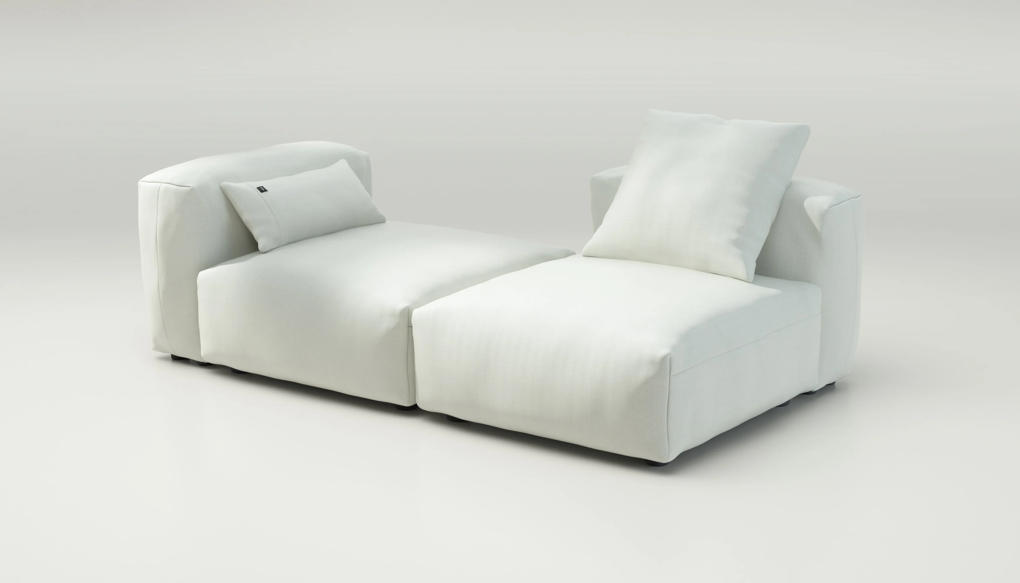 vetsak | Sofa Set 01 Medium - Herringbone - Creme | Modulaire Sofa | 2.5 Zits - Image 4