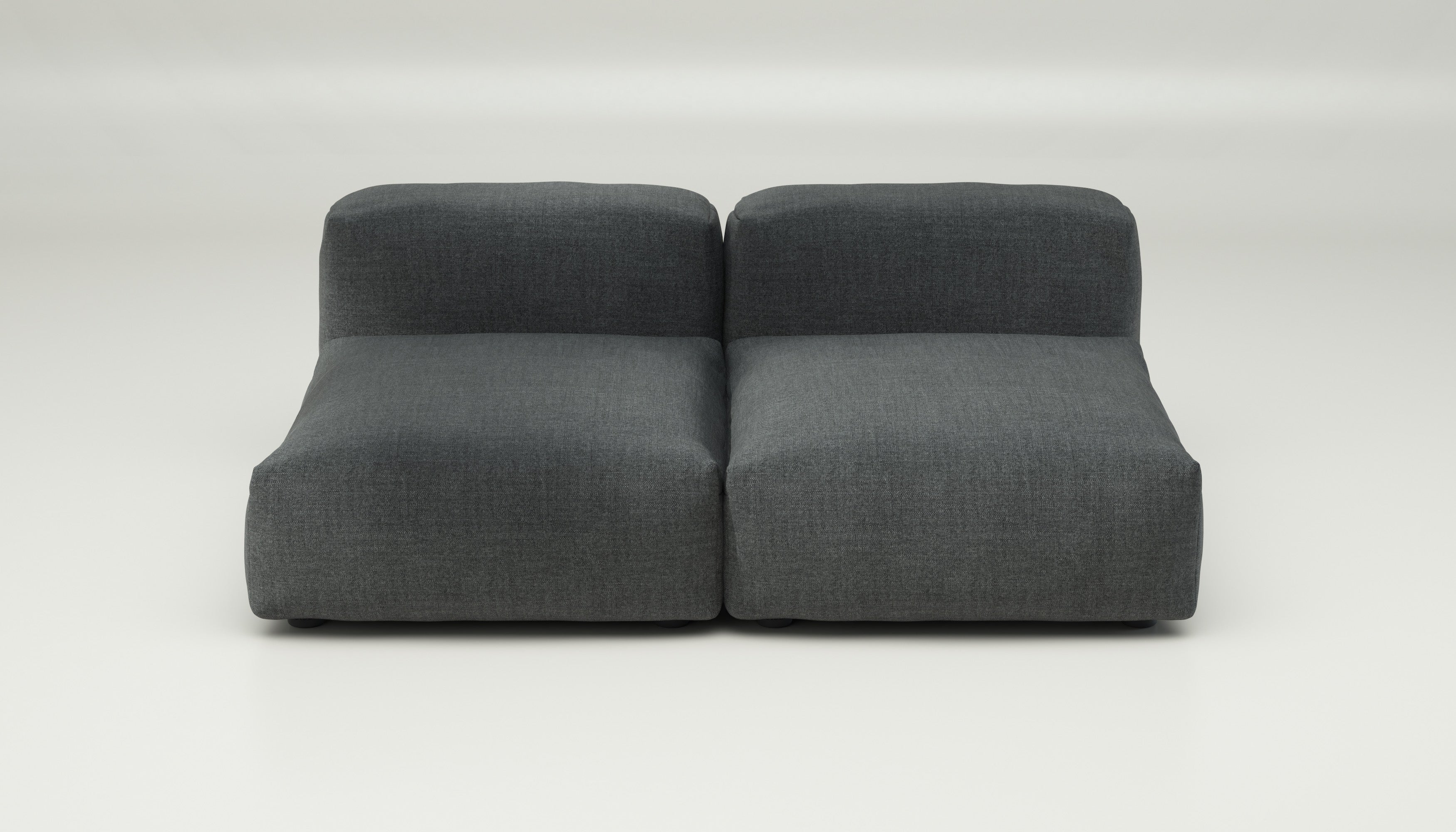 vetsak | Sofa Set 01 Medium - Pique - Dark Grey | Modular Sofa | 2.5 Seater - Image 2
