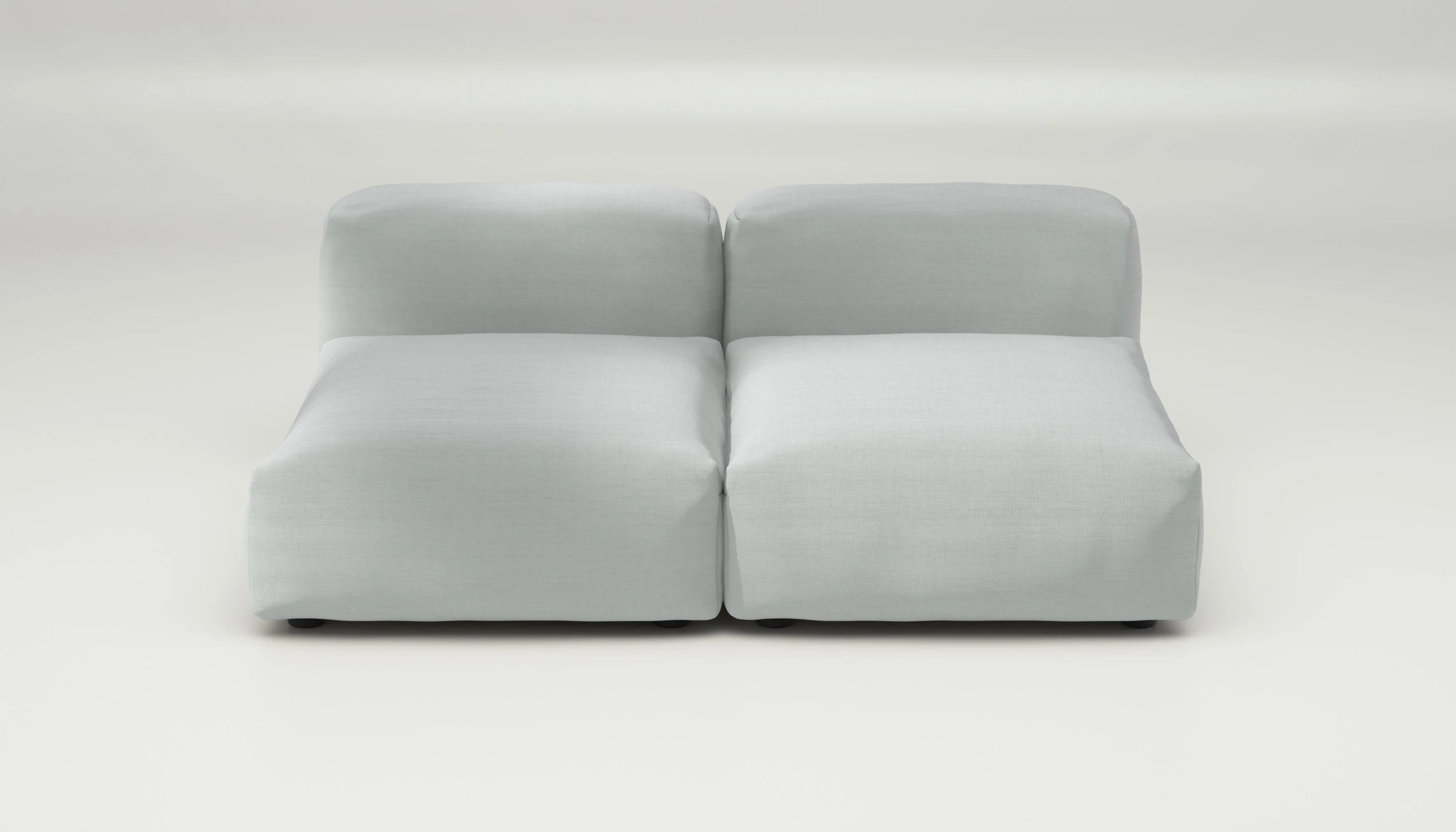 vetsak | Sofa Set 01 Medium - Pique - Light Grey | Modular Sofa | 2.5 Seater - Image 2