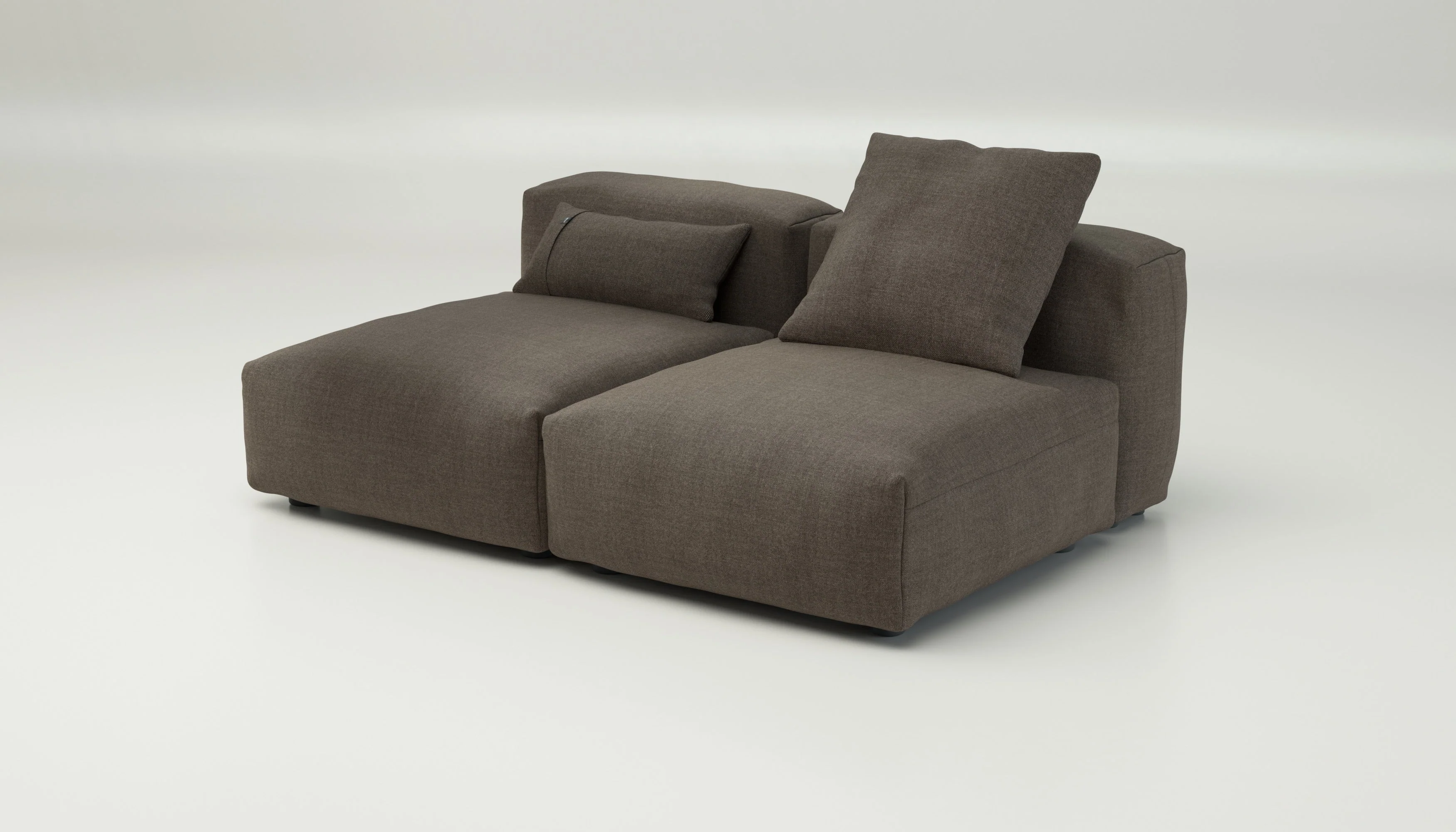 vetsak | Sofa Set 01 Medium - Pique - Taupe | Modular Sofa | 2.5 Seater - Image 3