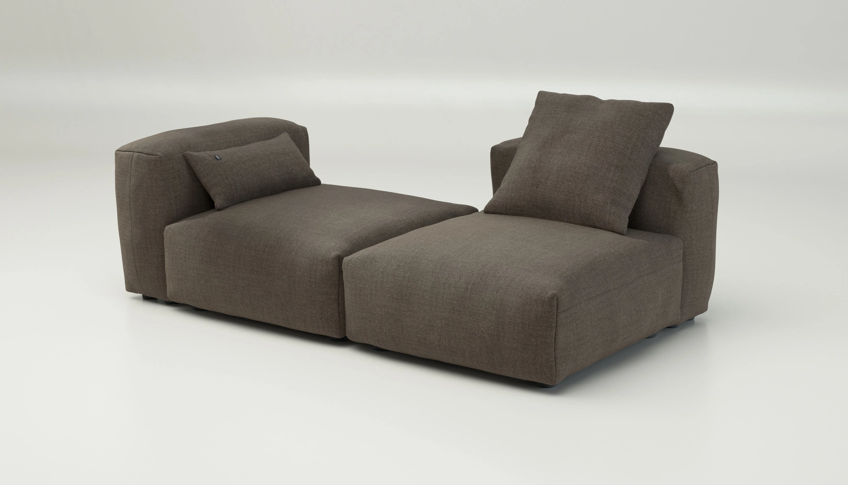vetsak | Sofa Set 01 Medium - Pique - Taupe | Modular Sofa | 2.5 Seater - Image 4
