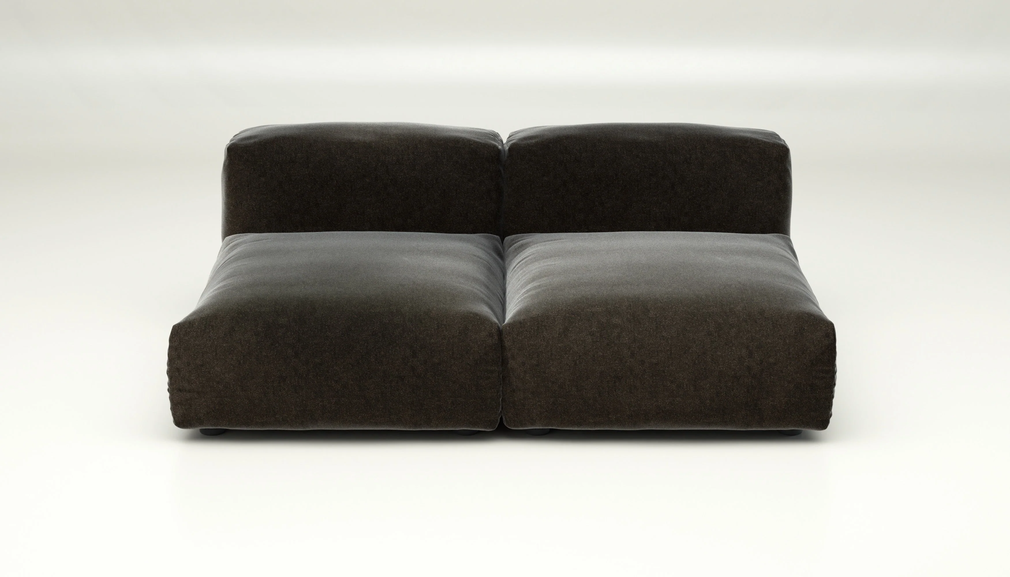 vetsak | Sofa Set 01 Medium - Suave - Anthracite | Modular Sofa | 2.5 Seater - Image 2